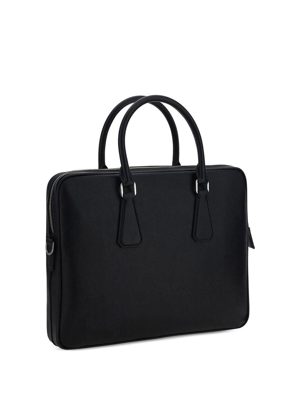 Prada Men Saffiano Leather Briefcase PRADA