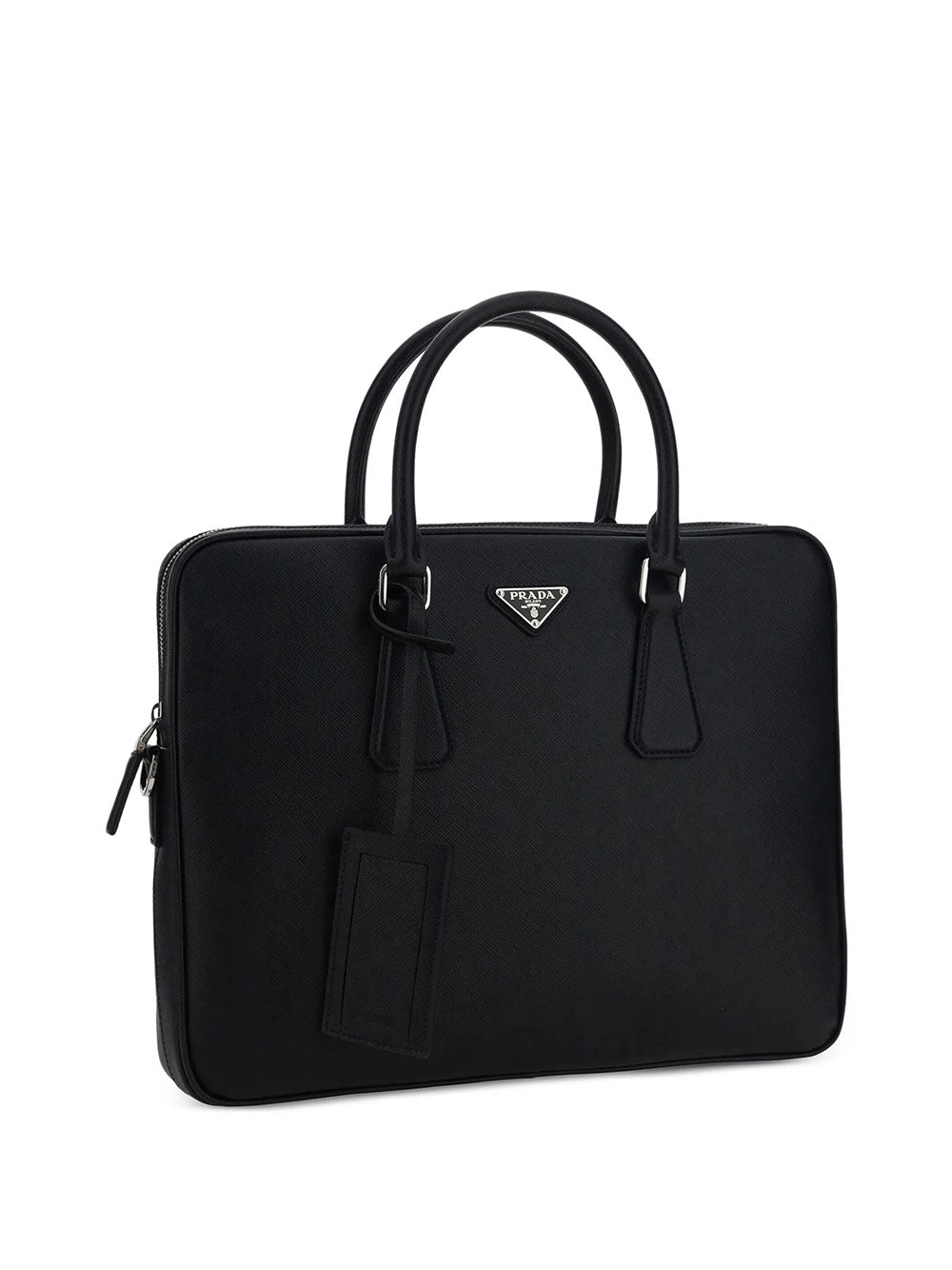 Prada Men Saffiano Leather Briefcase PRADA