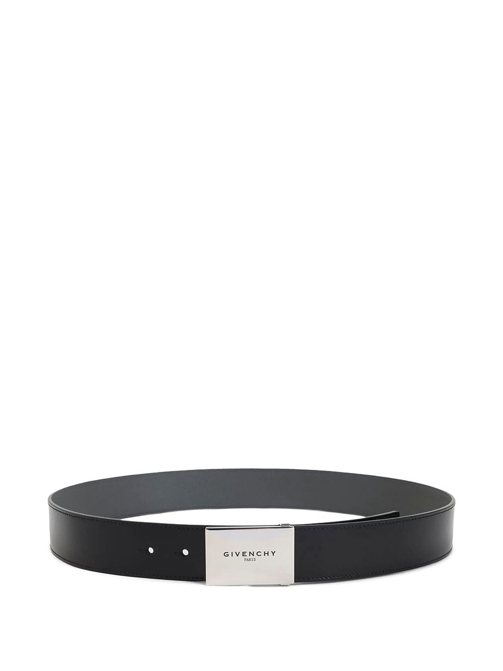 Givenchy Men Label Reversible Leather Belt GIVENCHY