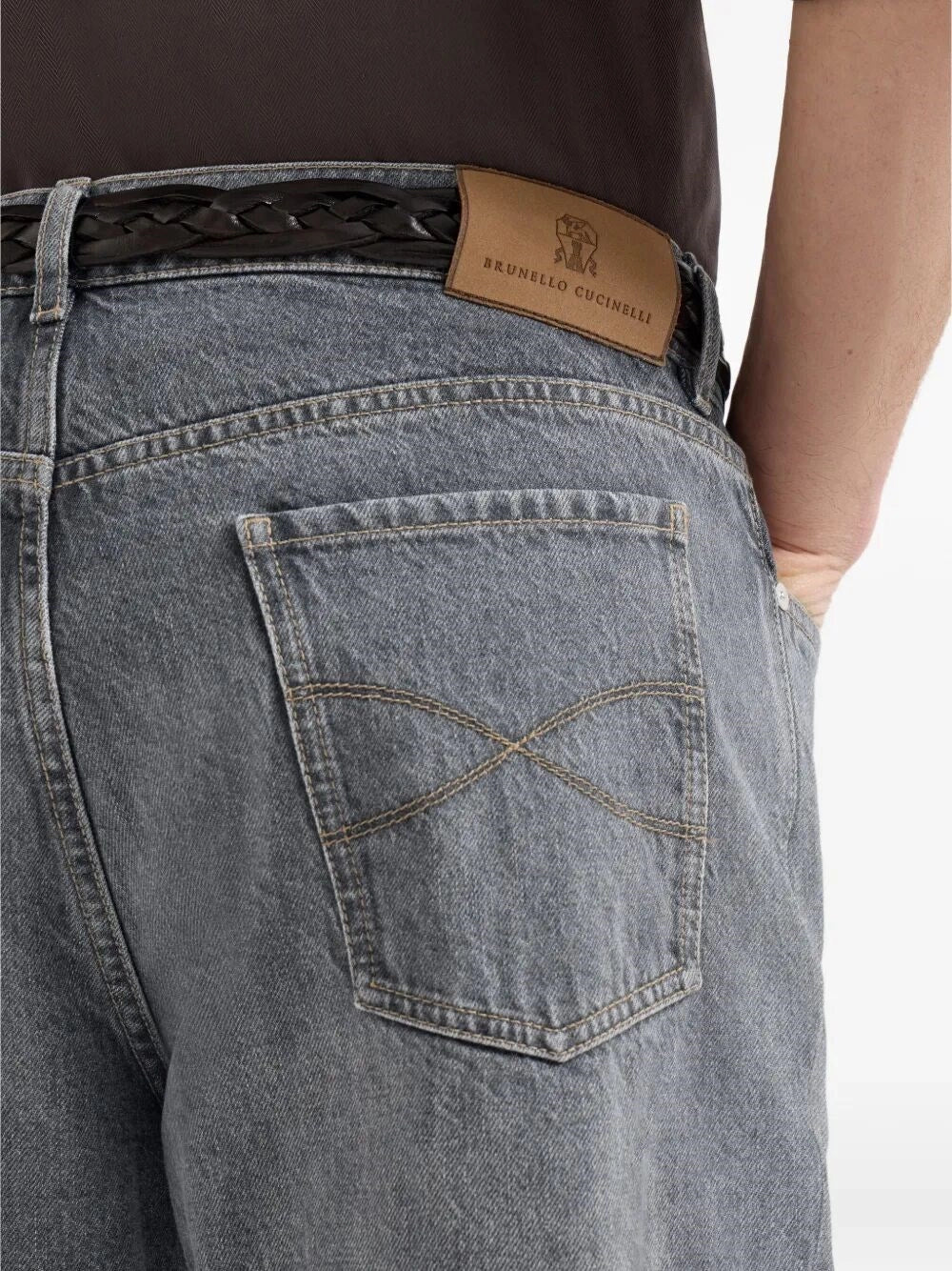 Brunello Cucinelli Men Denim Pants BRUNELLO CUCINELLI