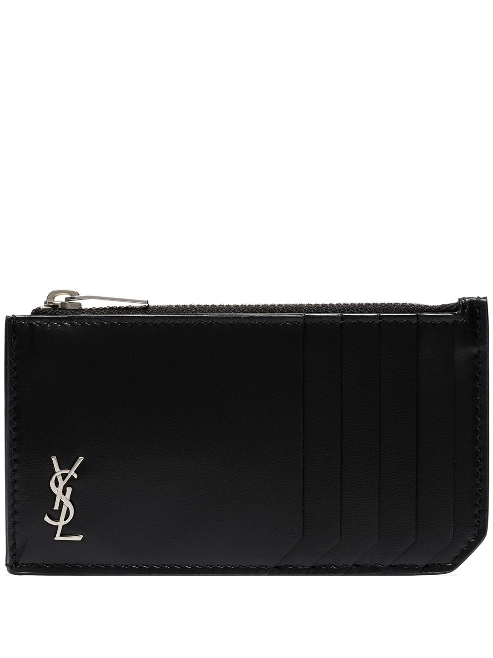 Saint Laurent Men Card Holder With Zip SAINT LAURENT