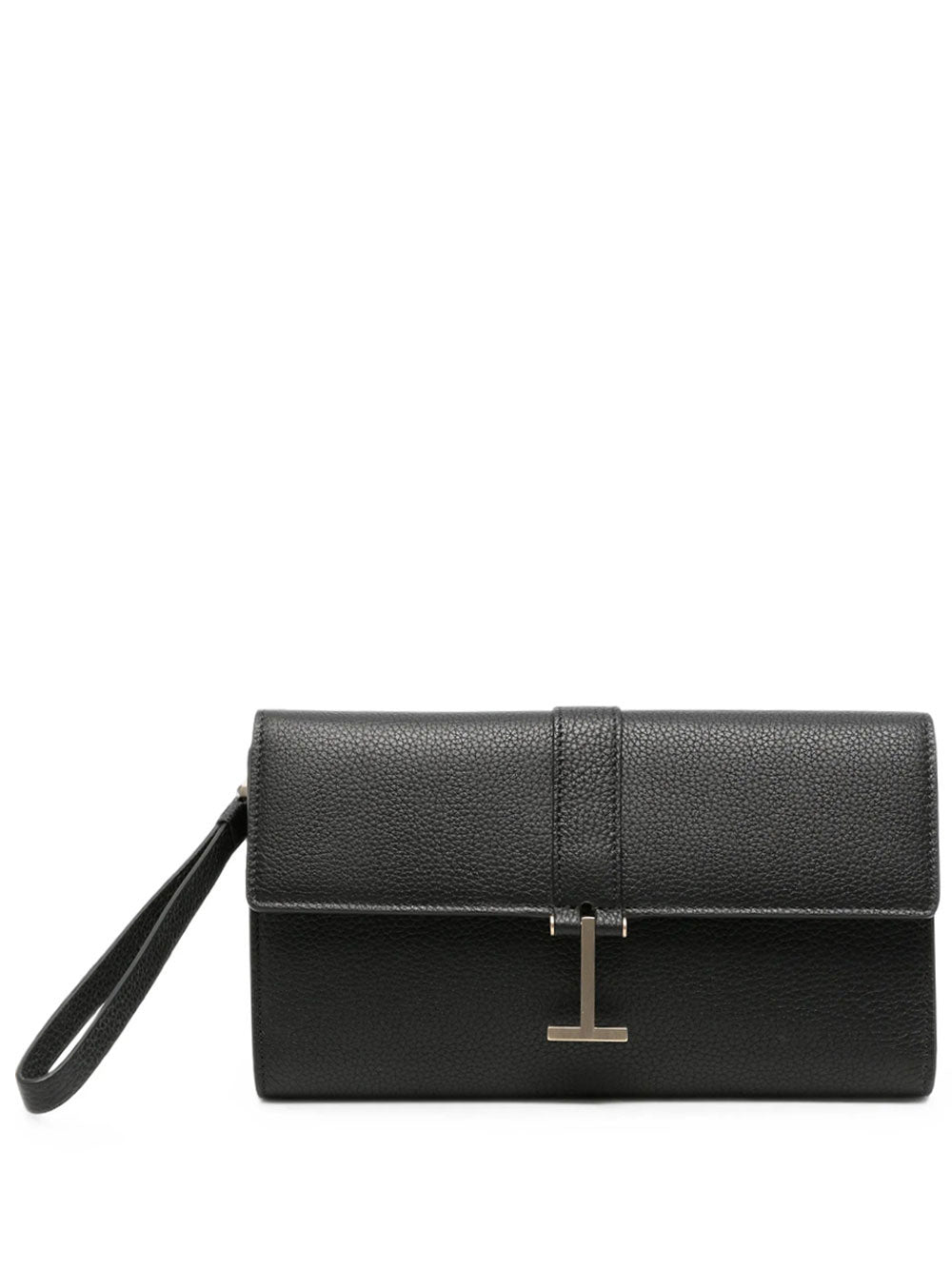Tom Ford Women Pouch "T Clasp" In Pelle Martellata TOM FORD