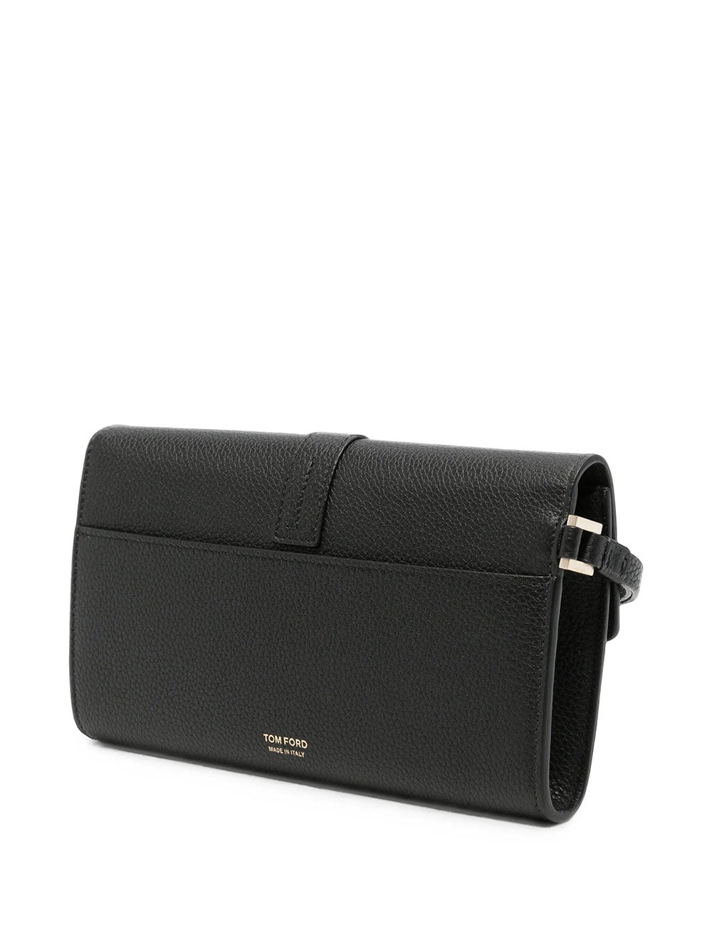 Tom Ford Women Pouch "T Clasp" In Pelle Martellata TOM FORD