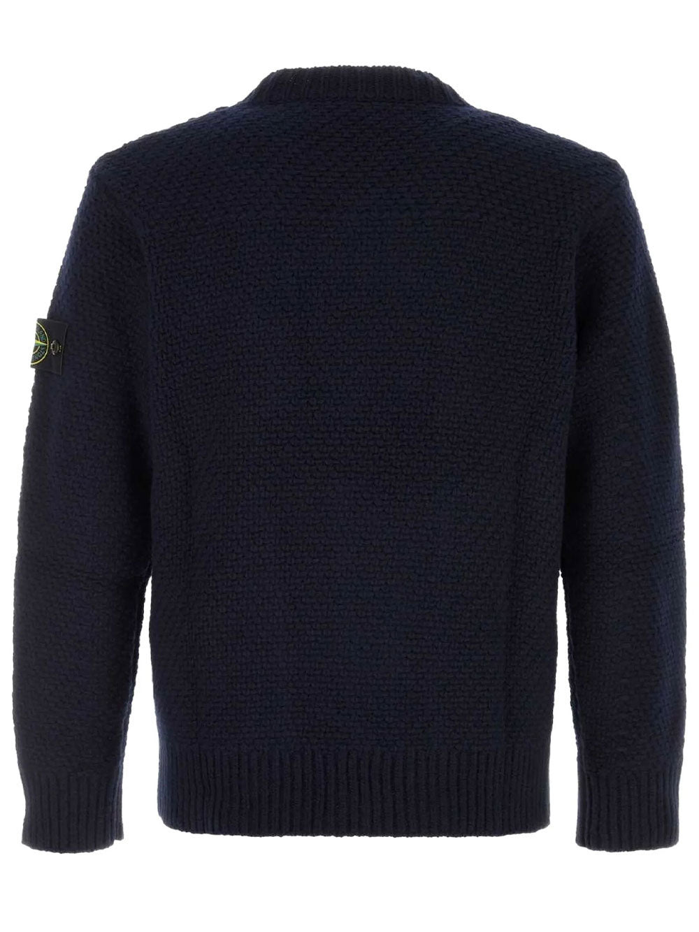 Stone Island Men Maglione Girocollo Vestibilità Loose A Costine STONE ISLAND
