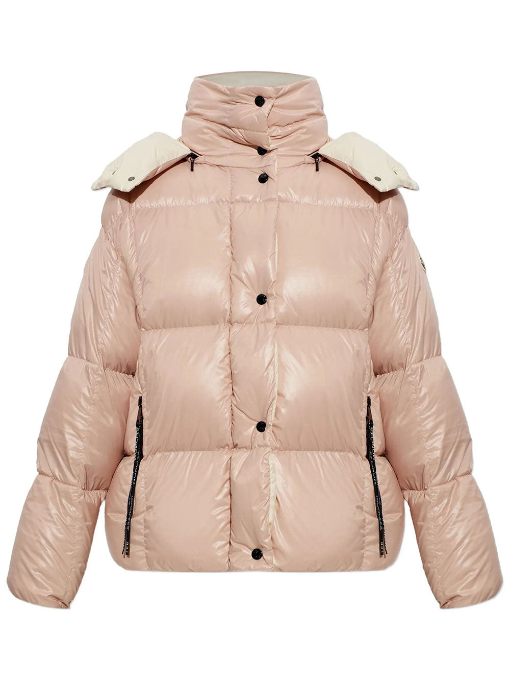 Moncler Women Piumino Corto "Parana" Con Cappuccio MONCLER