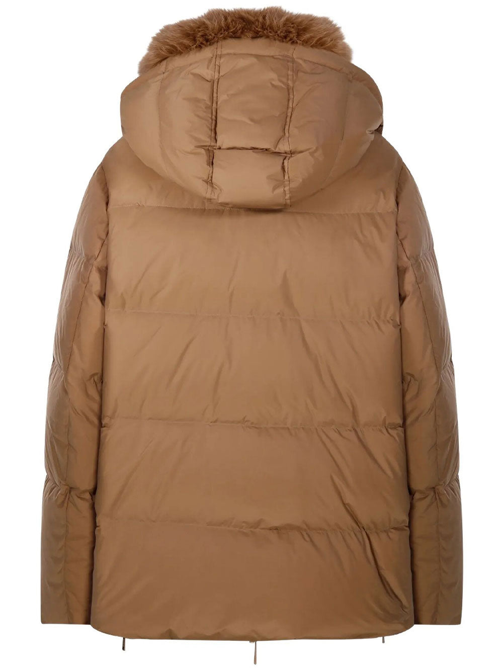 Yves Salomon Women Piumino In Tessuto Tecnico Con Rifiniture In Pelliccia YVES SALOMON