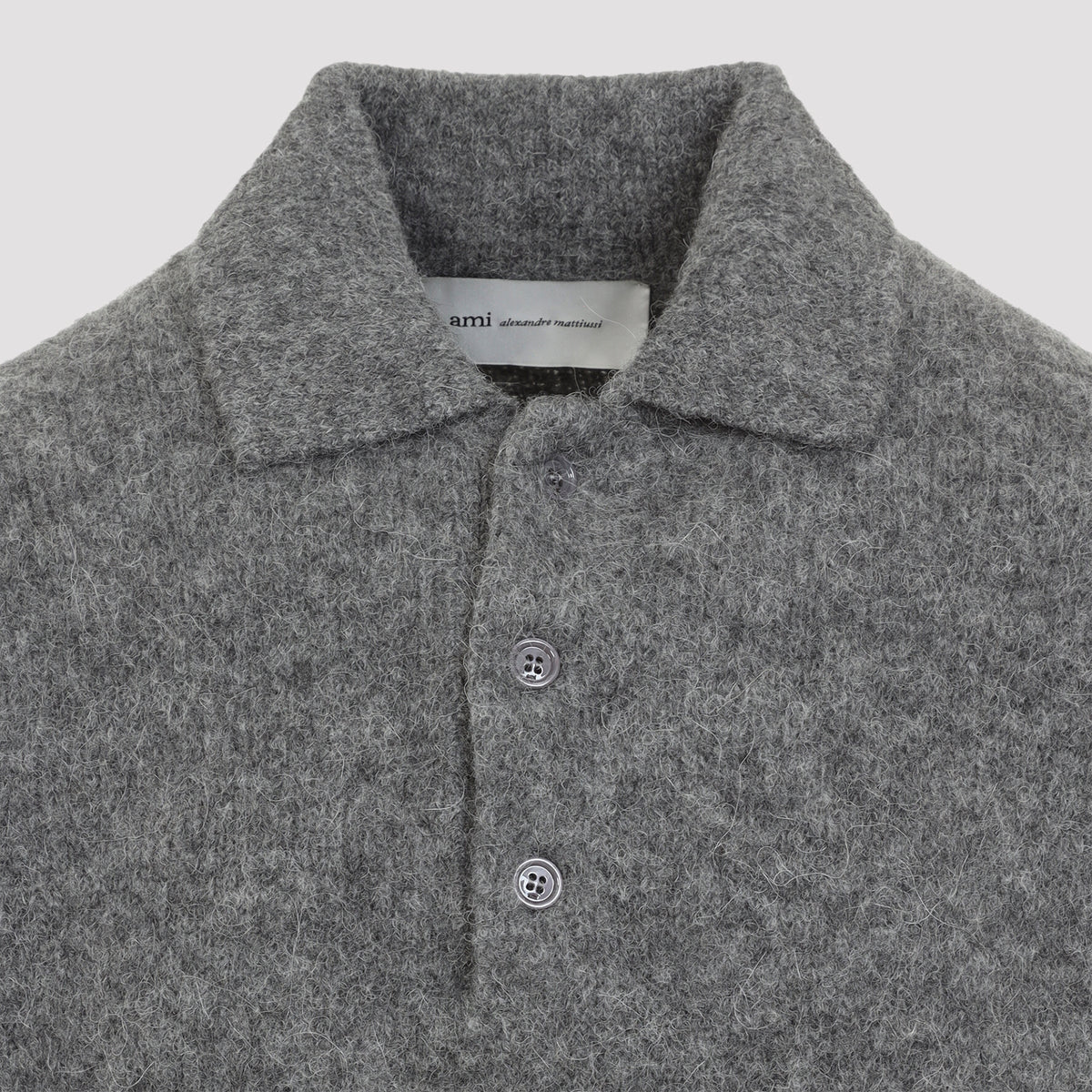 Ami Paris Knit Polo Men AMI PARIS