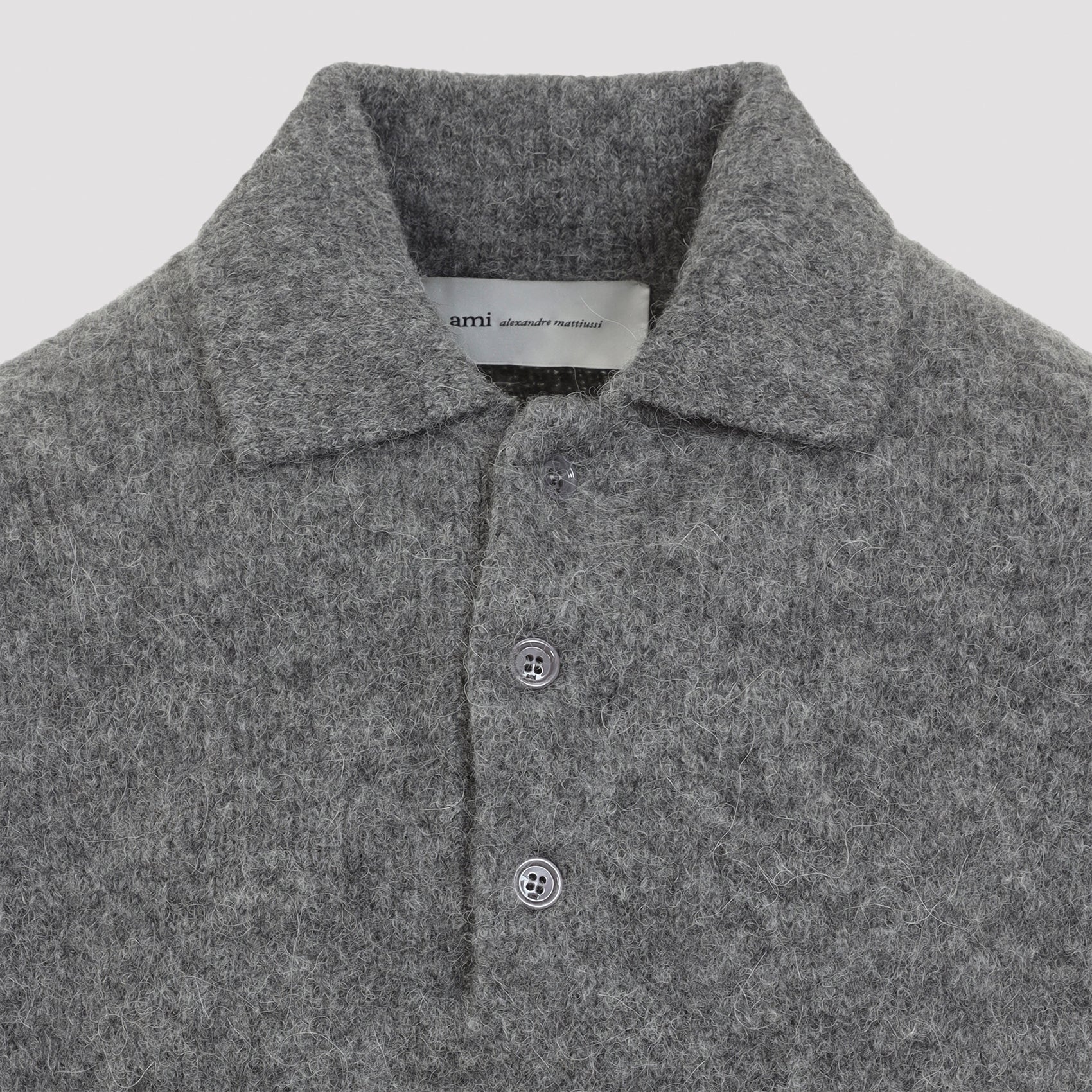 Ami Paris Knit Polo Men AMI PARIS