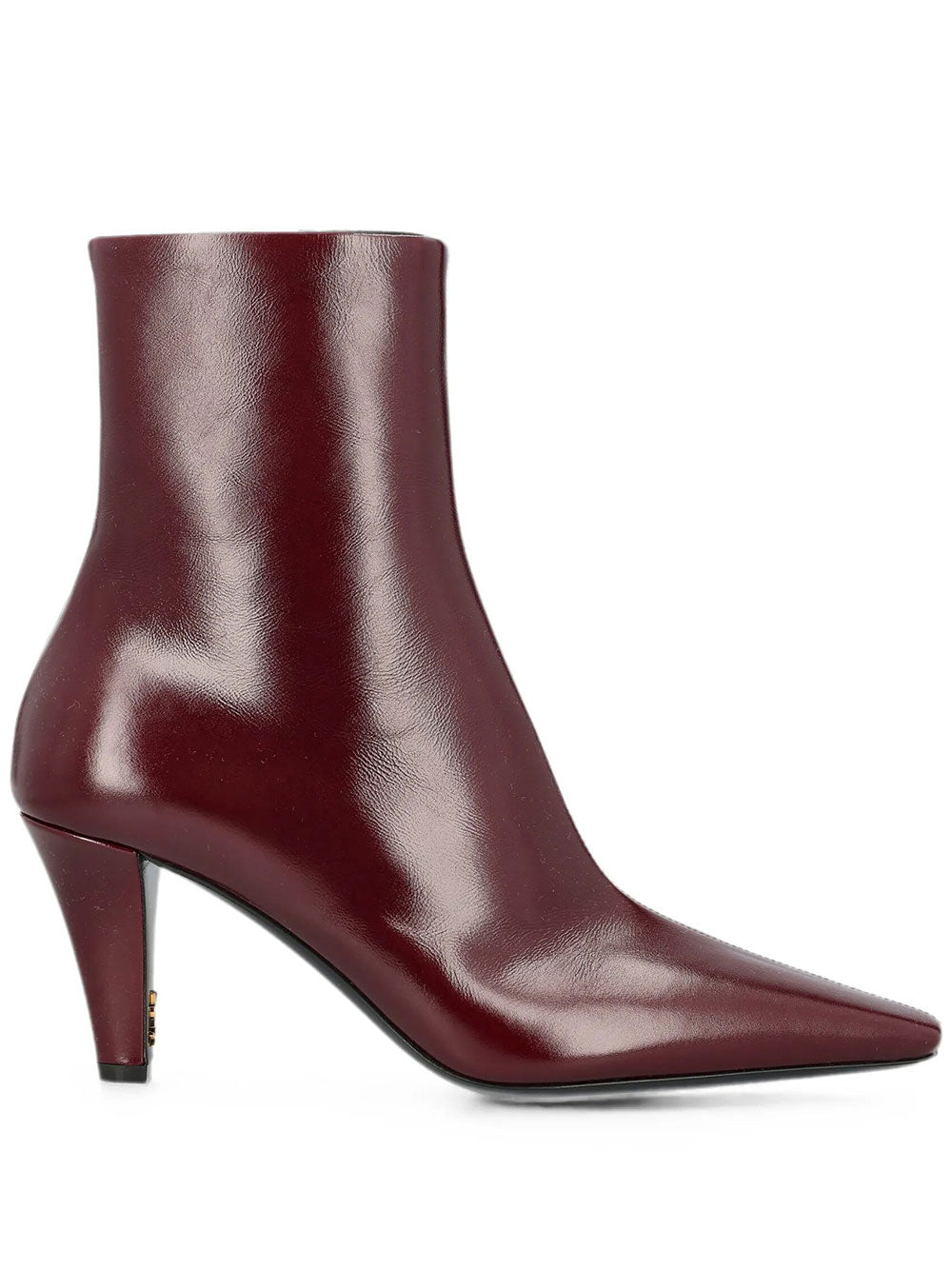 Saint Laurent Women Stivaletti "Jill 75" In Pelle Liscia SAINT LAURENT