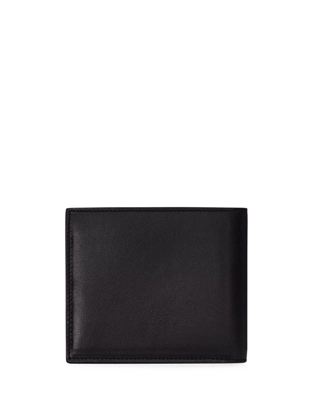 Saint Laurent Men Portafoglio "Tiny Cassandre East/West" Piccolo In Pelle Lucida SAINT LAURENT