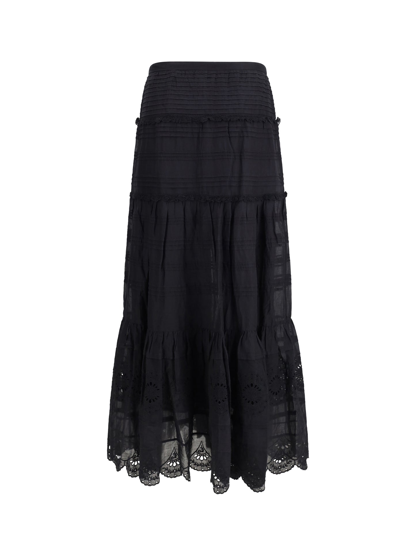 Marant Etoile Women Paoline Long Cotton Skirt ISABEL MARANT ETOILE