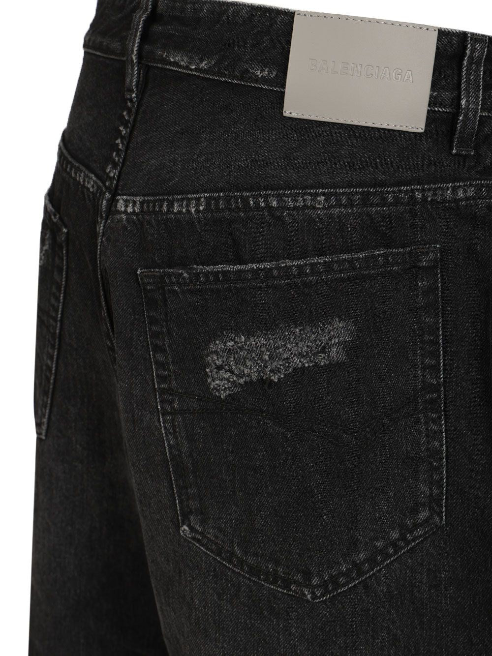 Balenciaga Men Curved-Leg Jeans BALENCIAGA