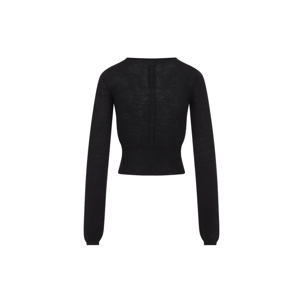 Rick Owens Slashed Cropped Pull T-Shirt Women RICK OWENS