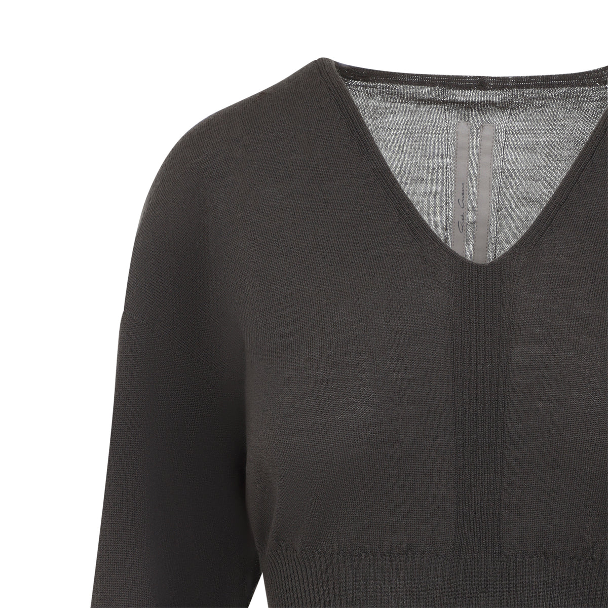 Rick Owens V-Cropped Top Women RICK OWENS