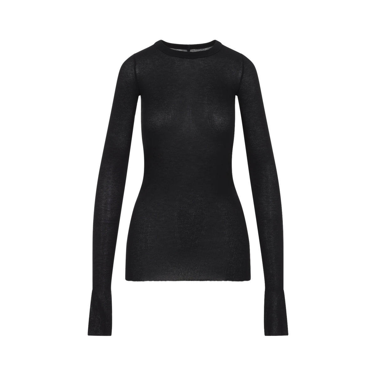 Rick Owens Rib L/S T-Shirt Women RICK OWENS