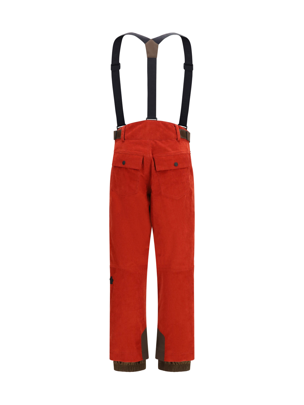Moncler Grenoble Men Corduroy Insulated Ski Bib Pants MONCLER GRENOBLE