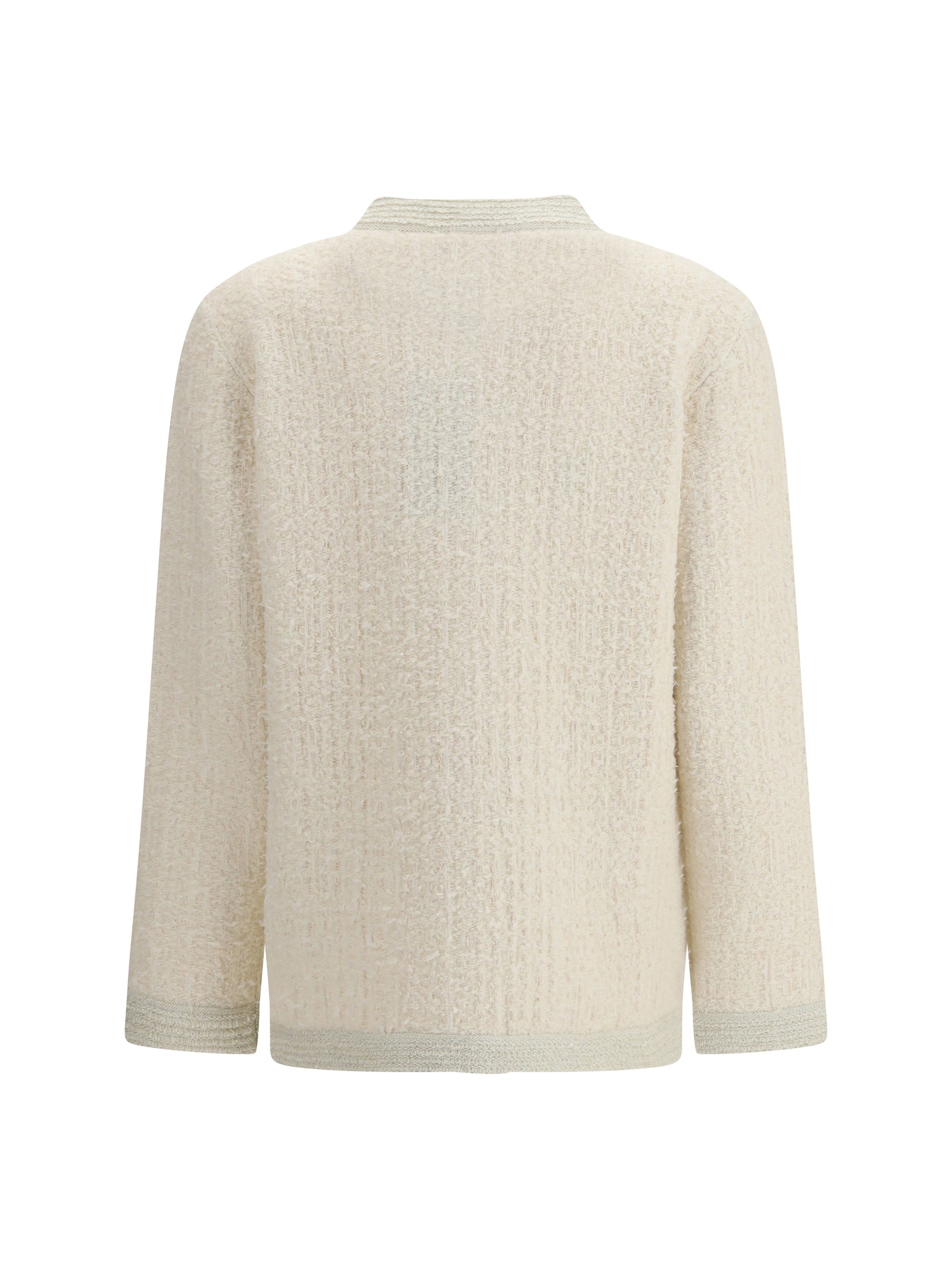 Gucci Women Bouclé Lamé Wool Cardigan GUCCI