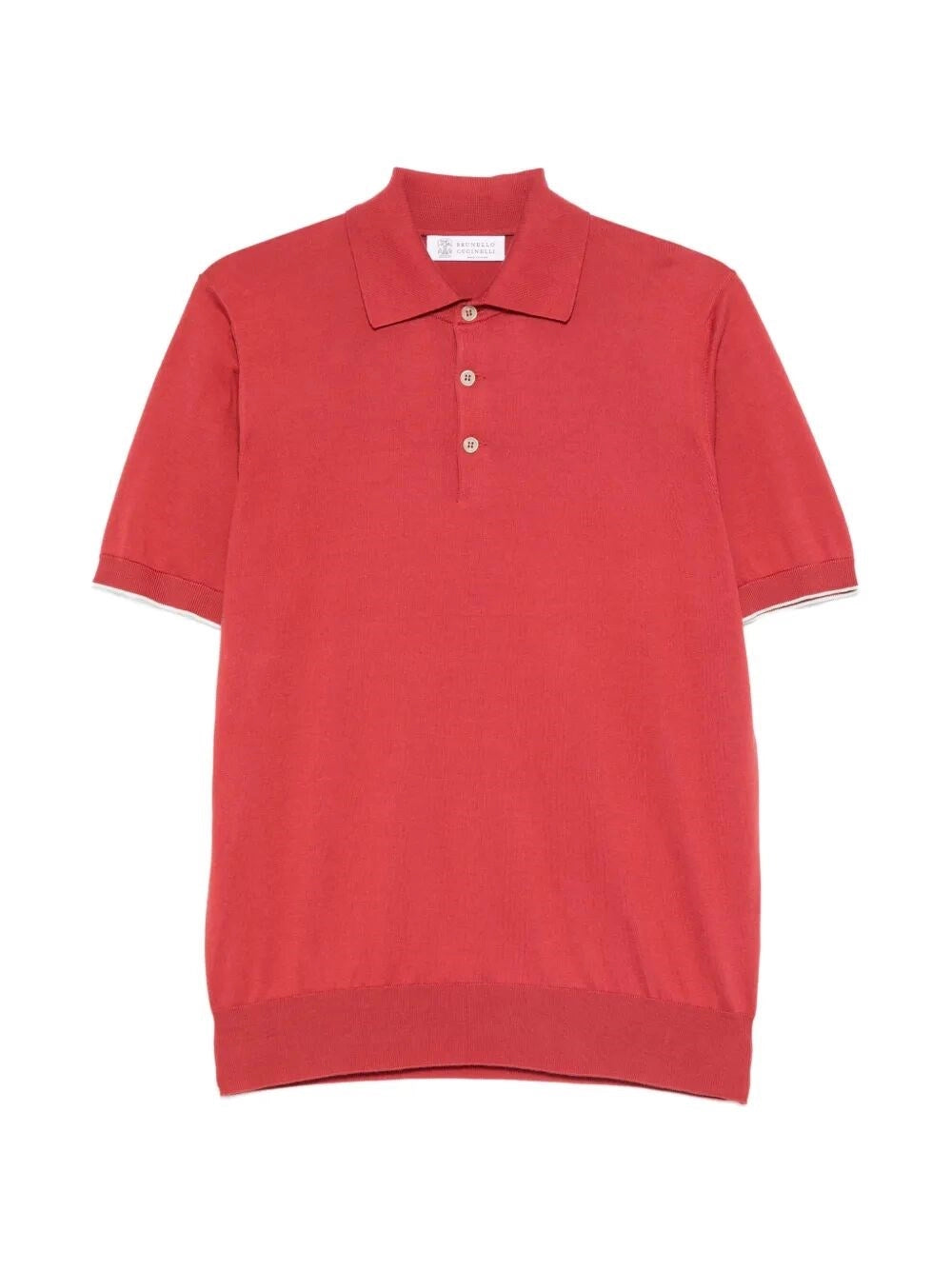 Brunello Cucinelli Men Lightweight Knit Polo BRUNELLO CUCINELLI