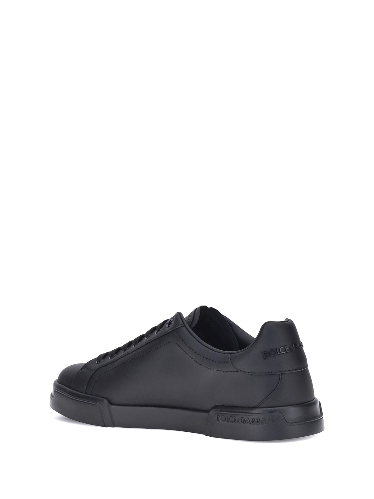 Dolce & Gabbana Men Leather Sneakers DOLCE & GABBANA