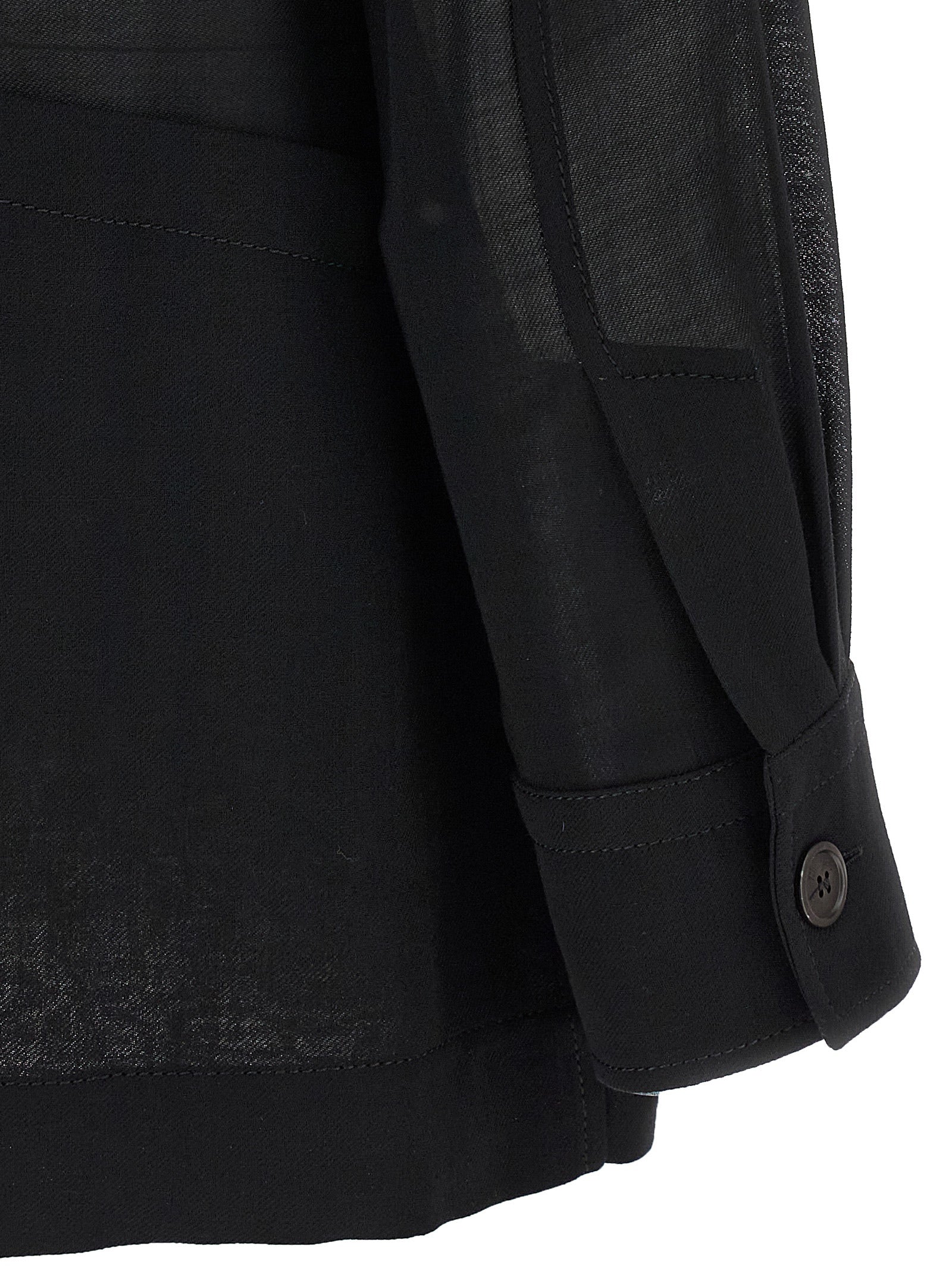 Ferragamo Women Semi-Sheer Wool Jacket FERRAGAMO