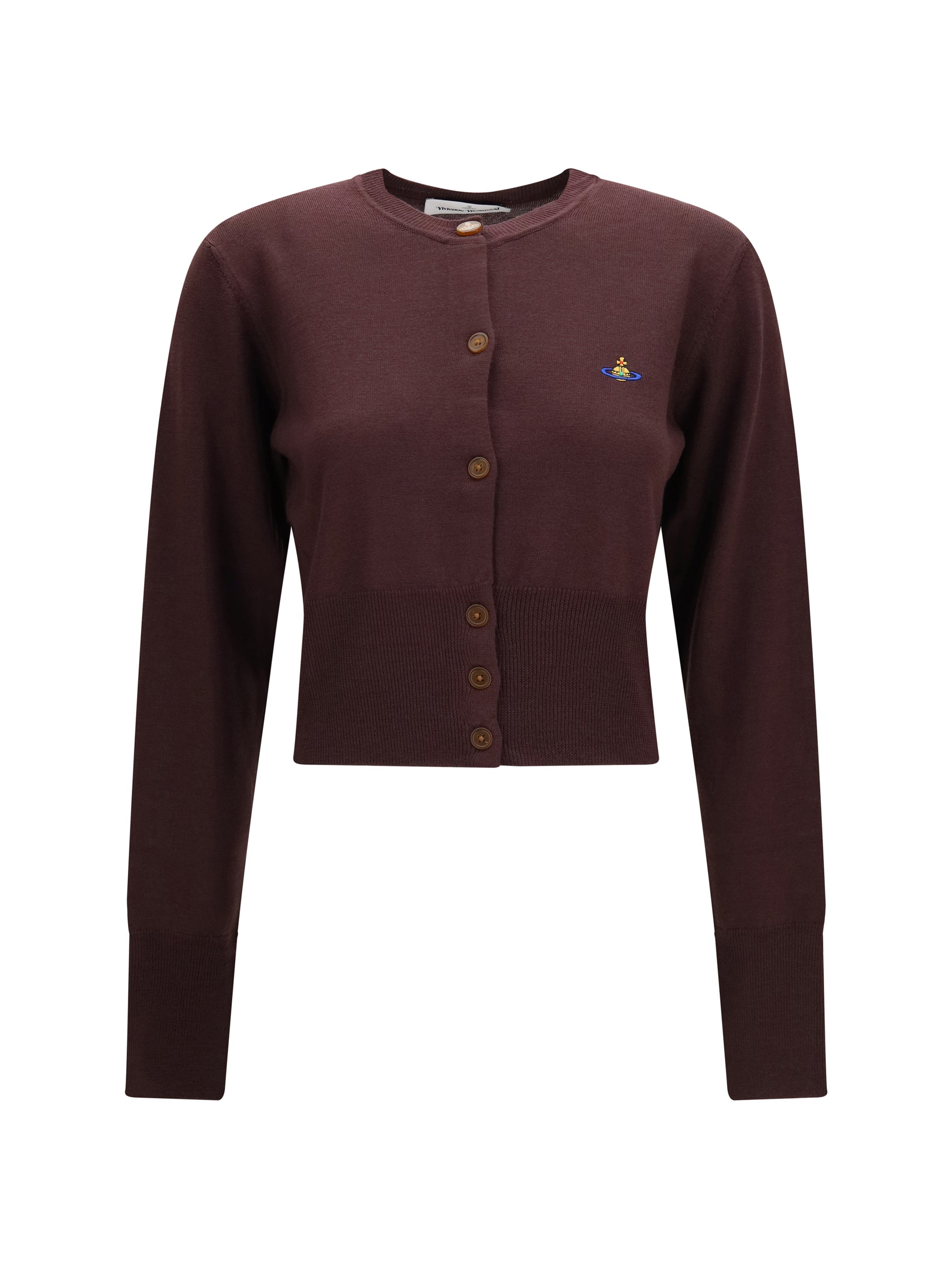 Vivienne Westwood Women Bea Cropped Wool Cardigan VIVIENNE WESTWOOD