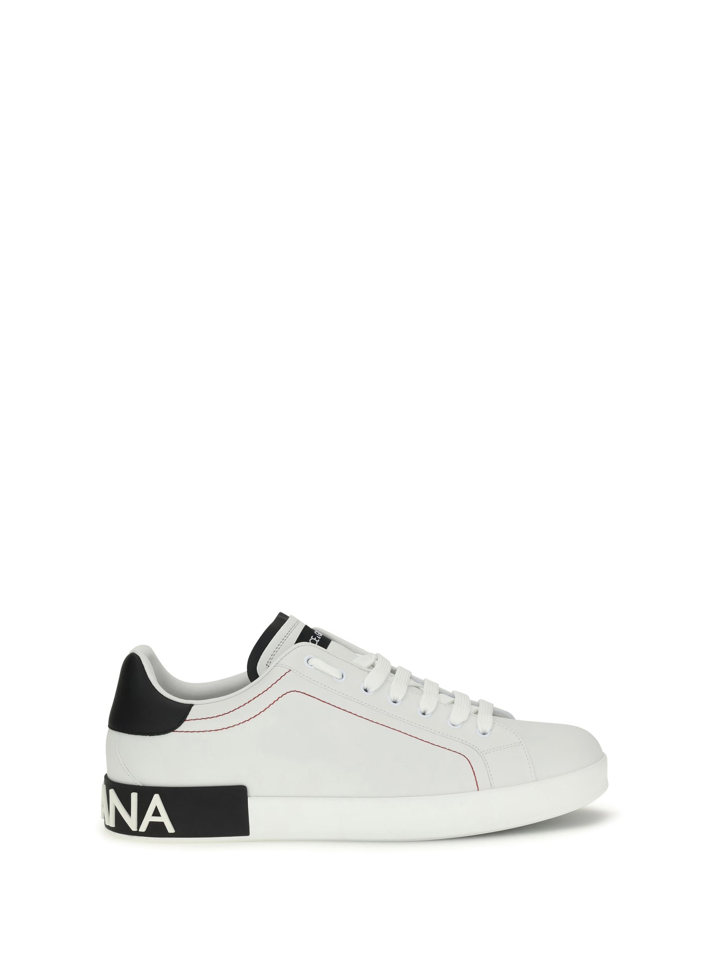 Dolce & Gabbana Men Portofino Leather Sneakers DOLCE & GABBANA