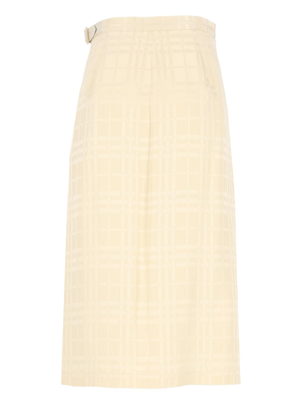 Burberry Women Silk Midi Kilt BURBERRY