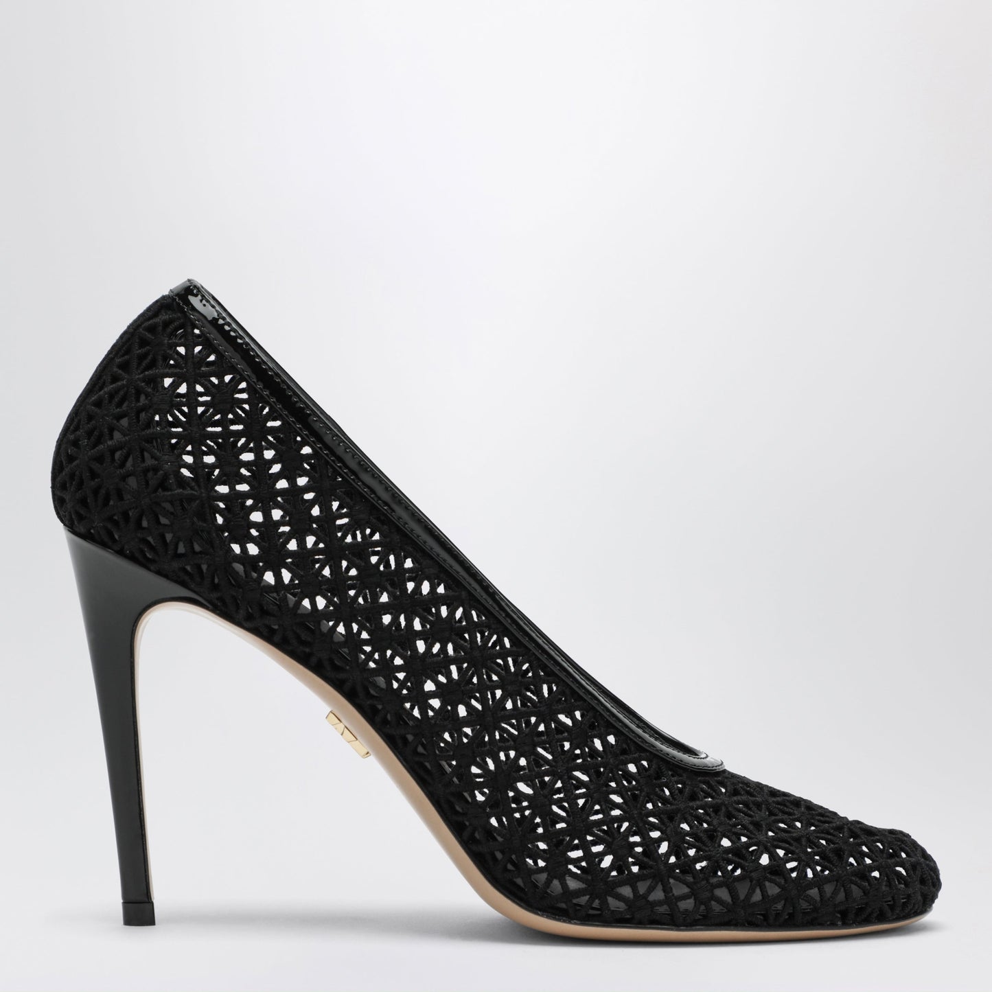 Ferragamo Black Macrame Pump Women FERRAGAMO