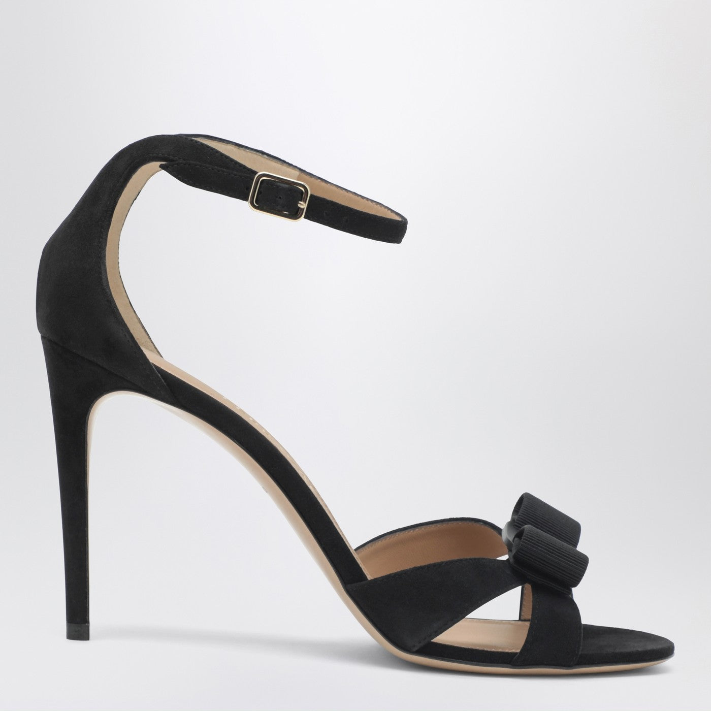 Ferragamo Vara Bow Sandal Black Women FERRAGAMO