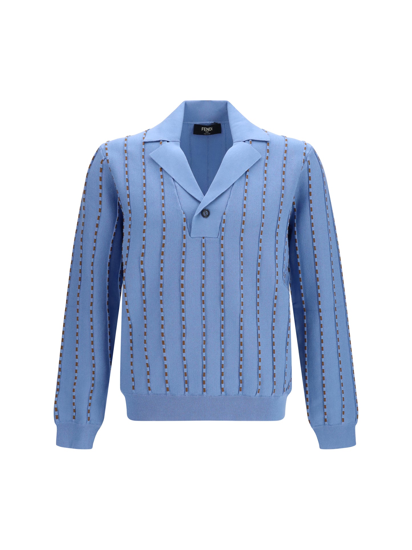 Fendi Men Trompe-L'œil Selleria Knit Sweater FENDI