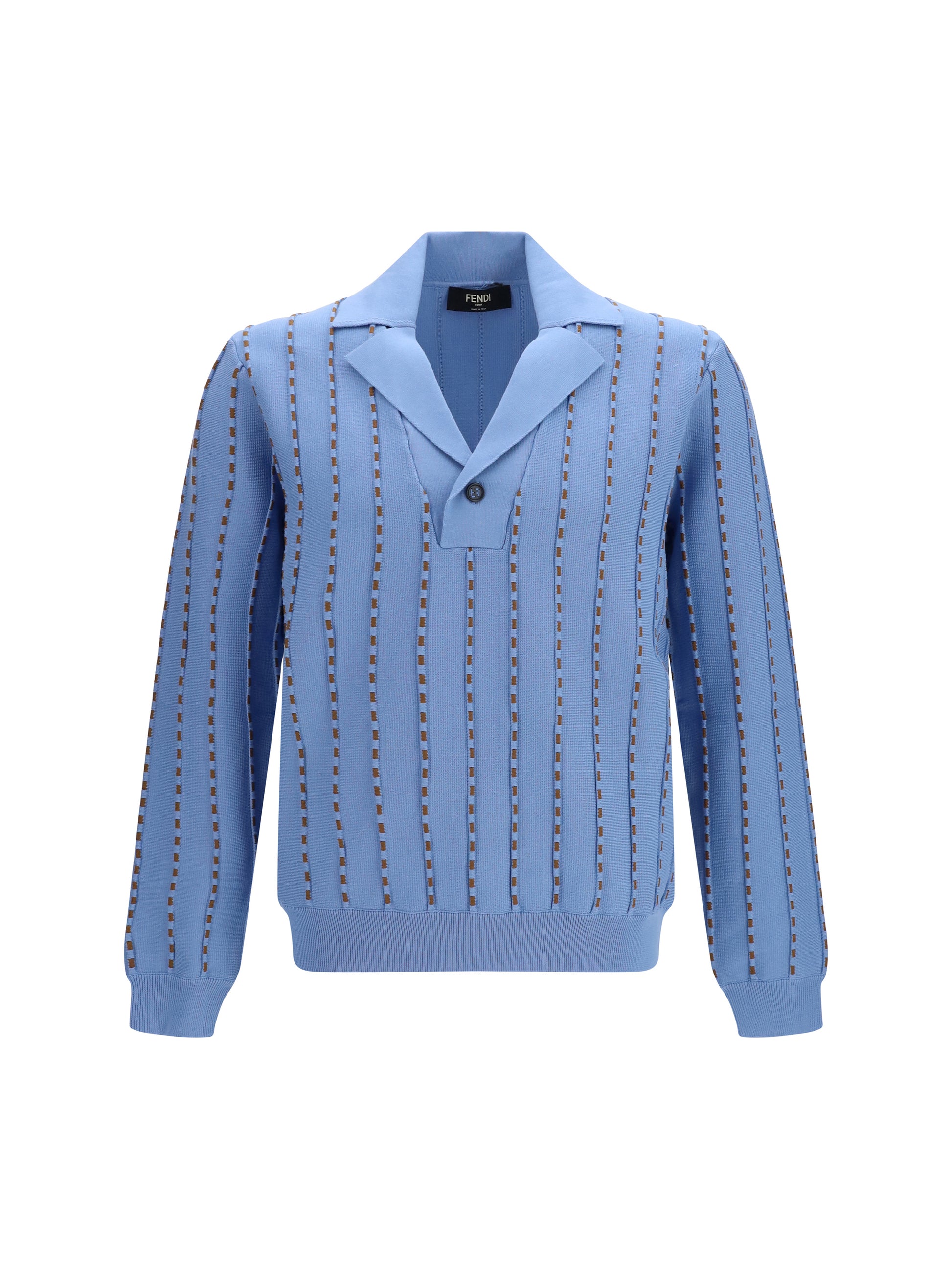 Fendi Men Trompe-L'œil Selleria Knit Sweater FENDI