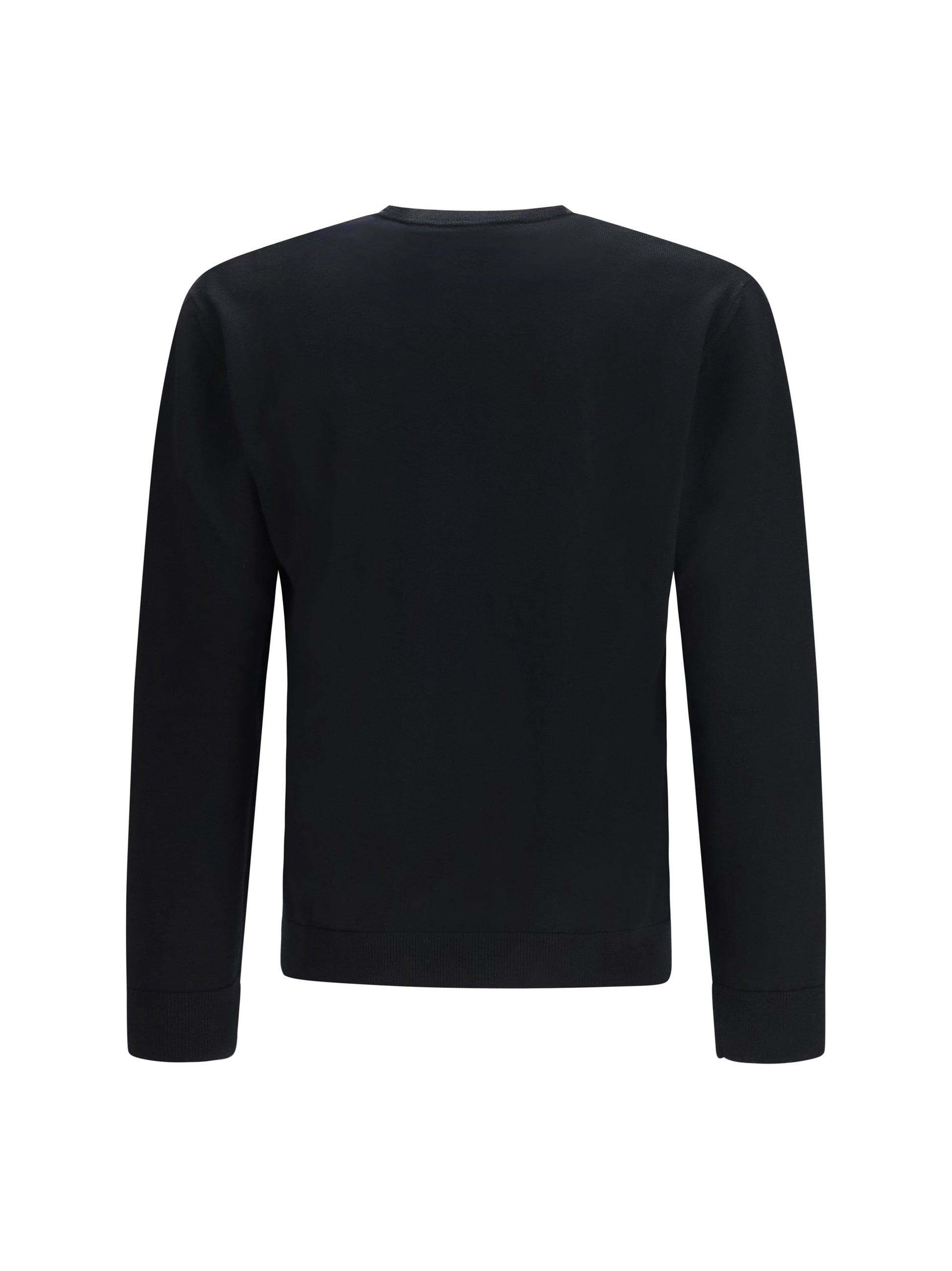 Valentino Men Sweater In Virgin Wool With Intarsia V Detail VALENTINO