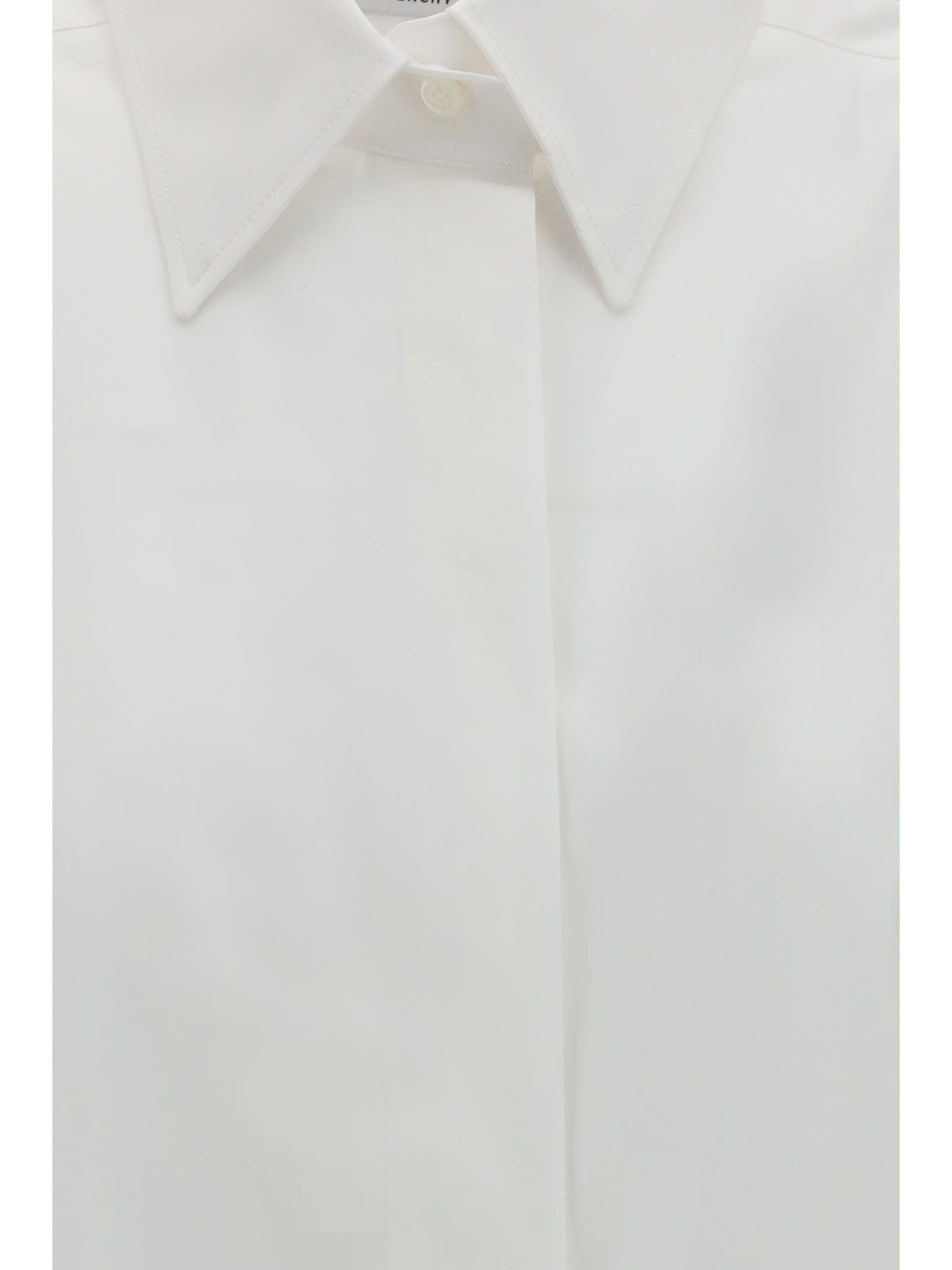 Givenchy Women Backless Cotton Shirt GIVENCHY