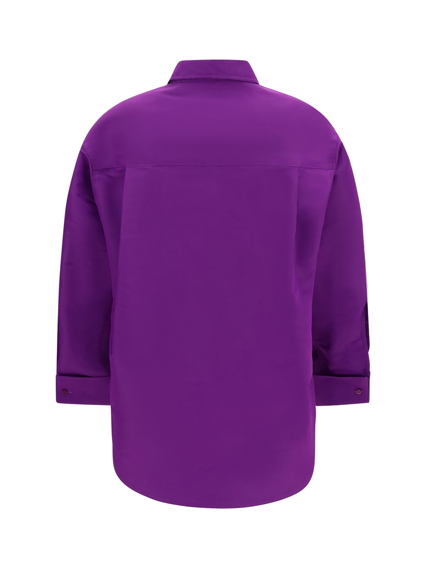 Balenciaga Women Asymmetric Cotton Shirt BALENCIAGA