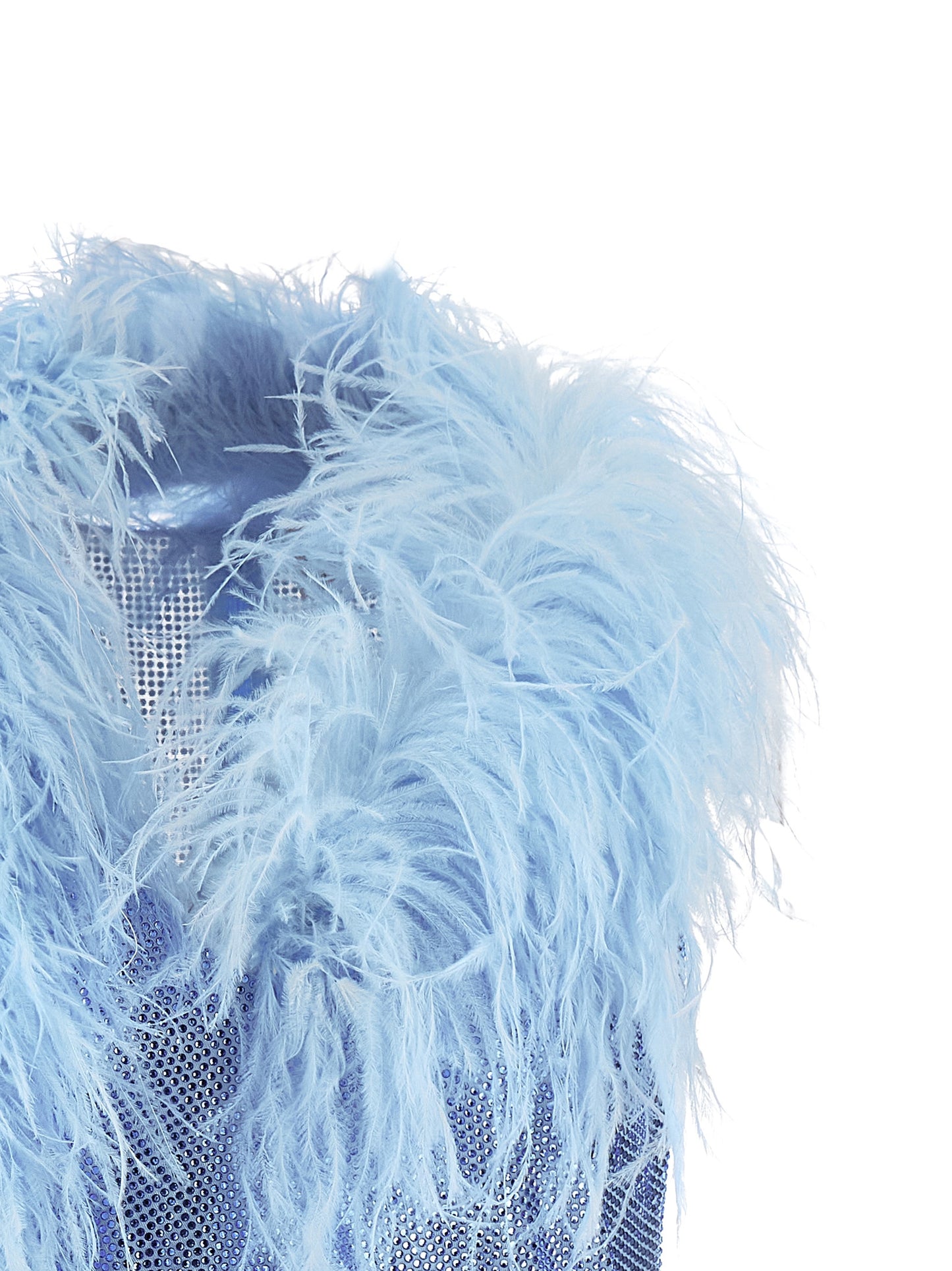 Giuseppe Di Morabito Women Dress With Removable Crystals And Feathers GIUSEPPE DI MORABITO