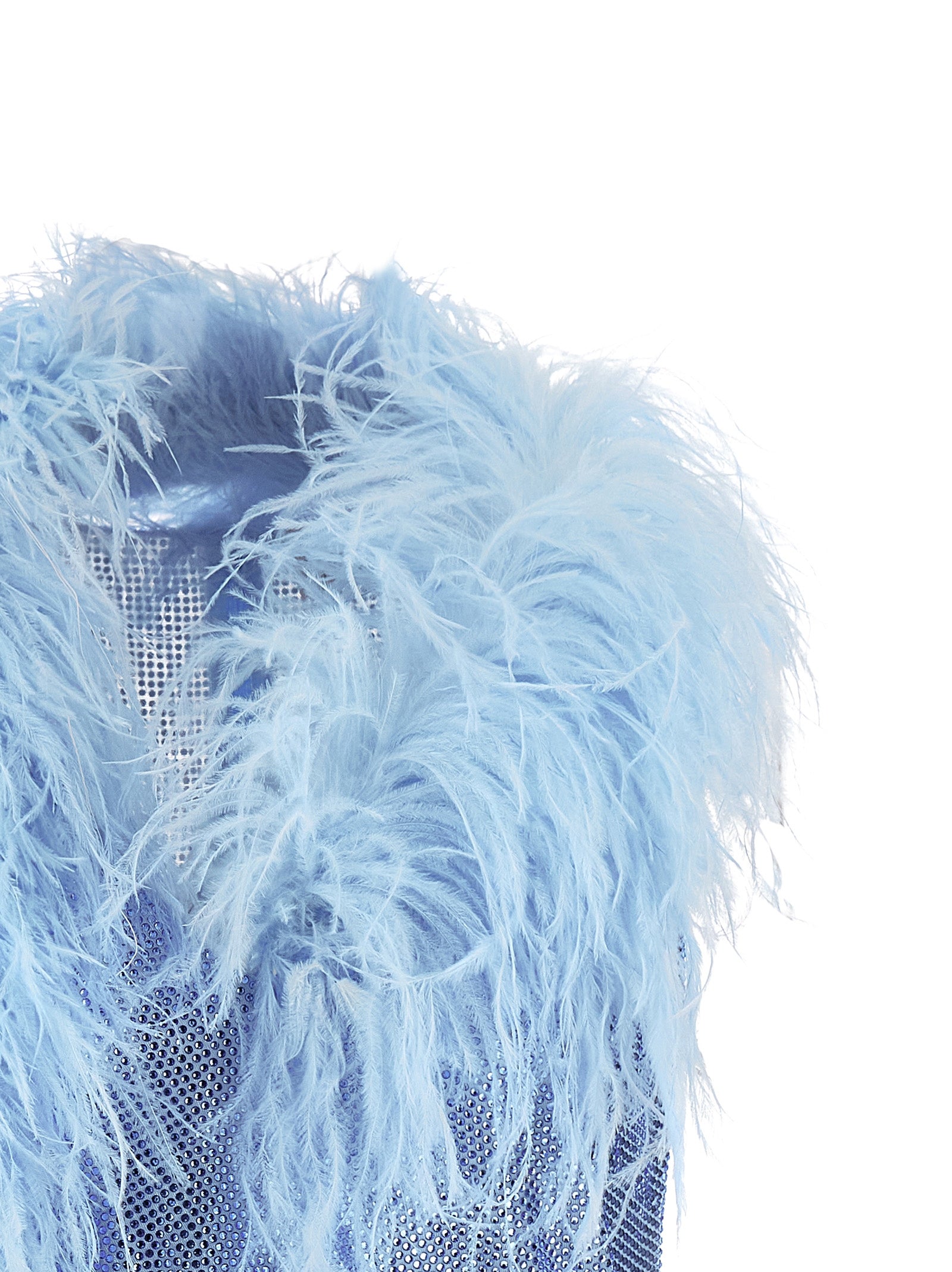 Giuseppe Di Morabito Women Dress With Removable Crystals And Feathers GIUSEPPE DI MORABITO