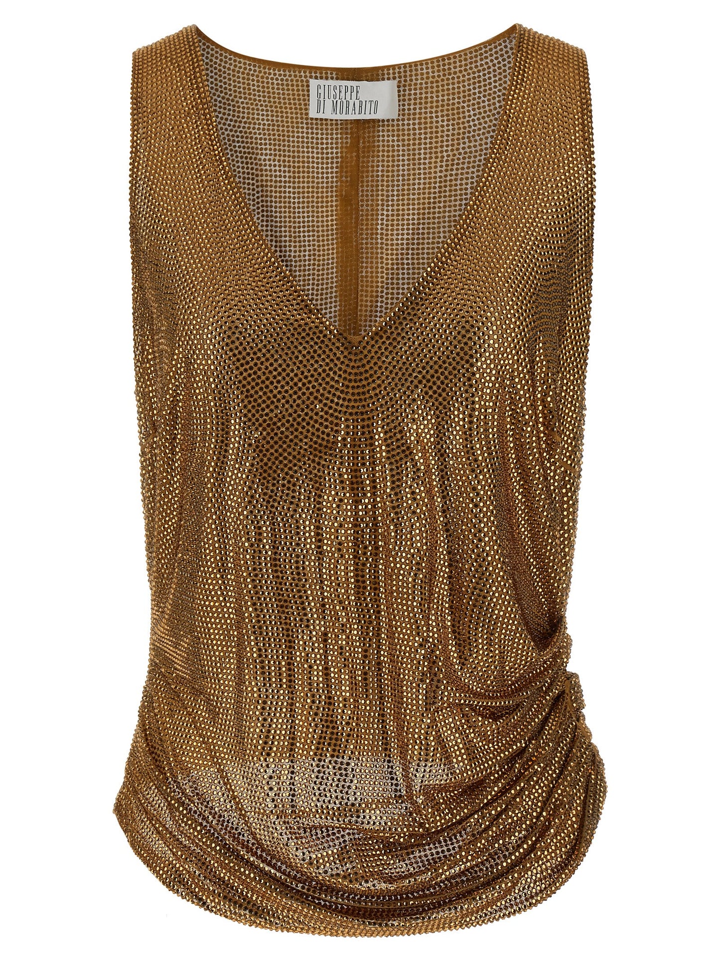 Giuseppe Di Morabito Women Mesh And Feather Top GIUSEPPE DI MORABITO