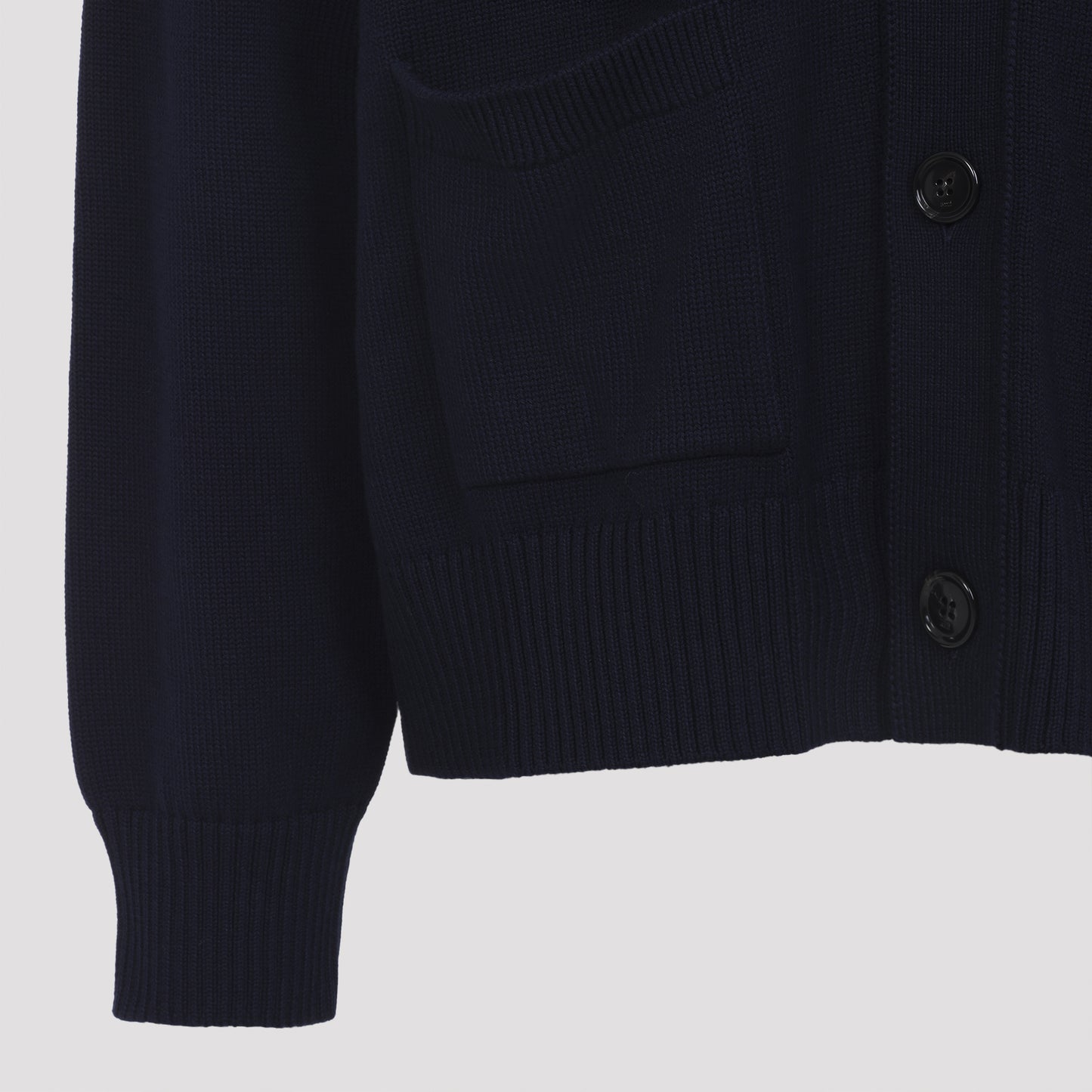 Ami Wool And Cotton Cardigan Men AMI PARIS