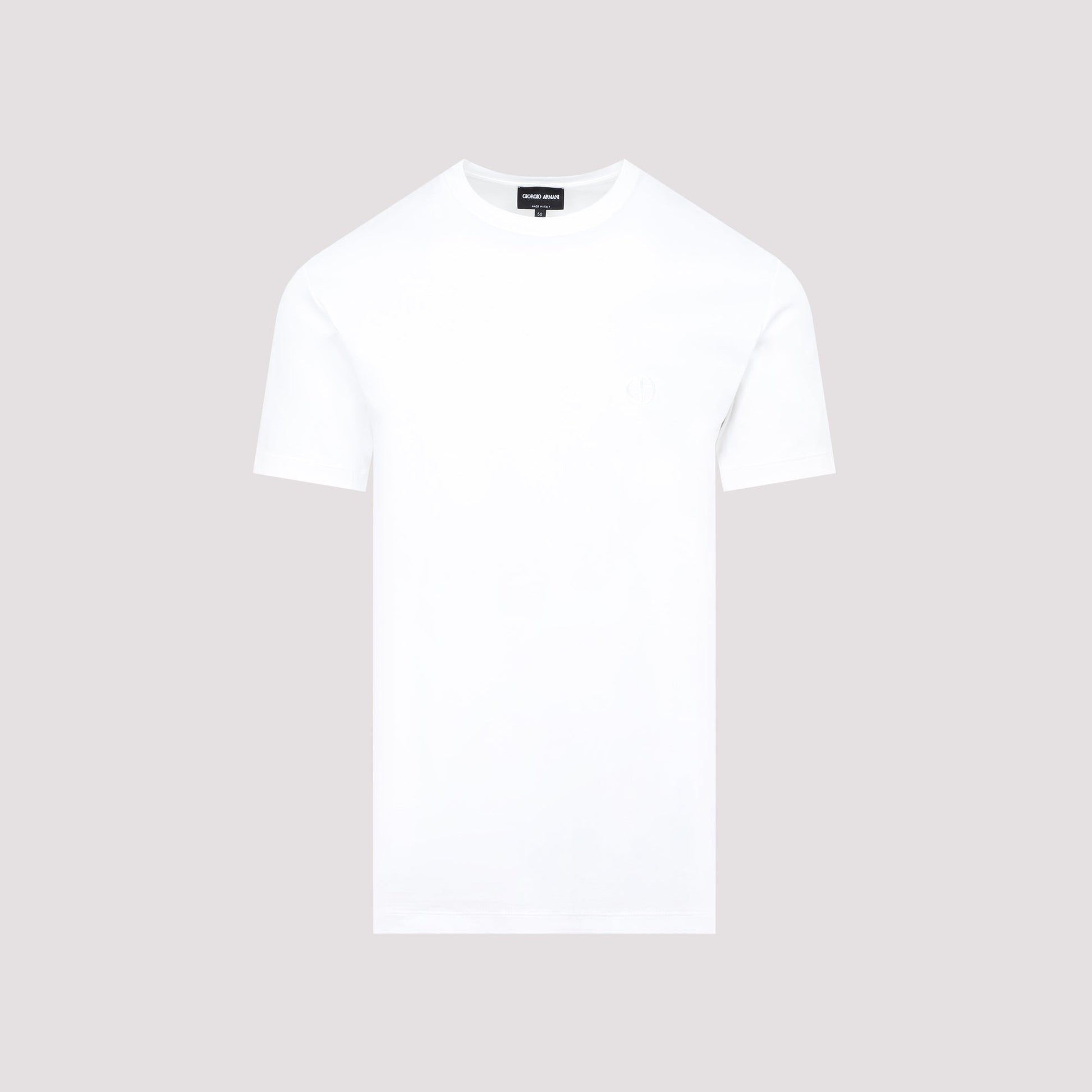 Giorgio Armani Cotton T-Shirt Men GIORGIO ARMANI