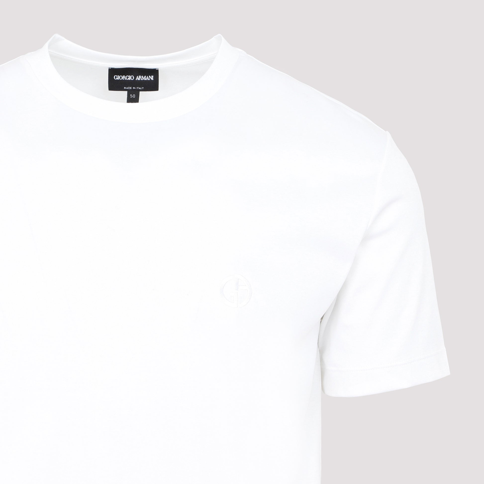 Giorgio Armani Cotton T-Shirt Men GIORGIO ARMANI