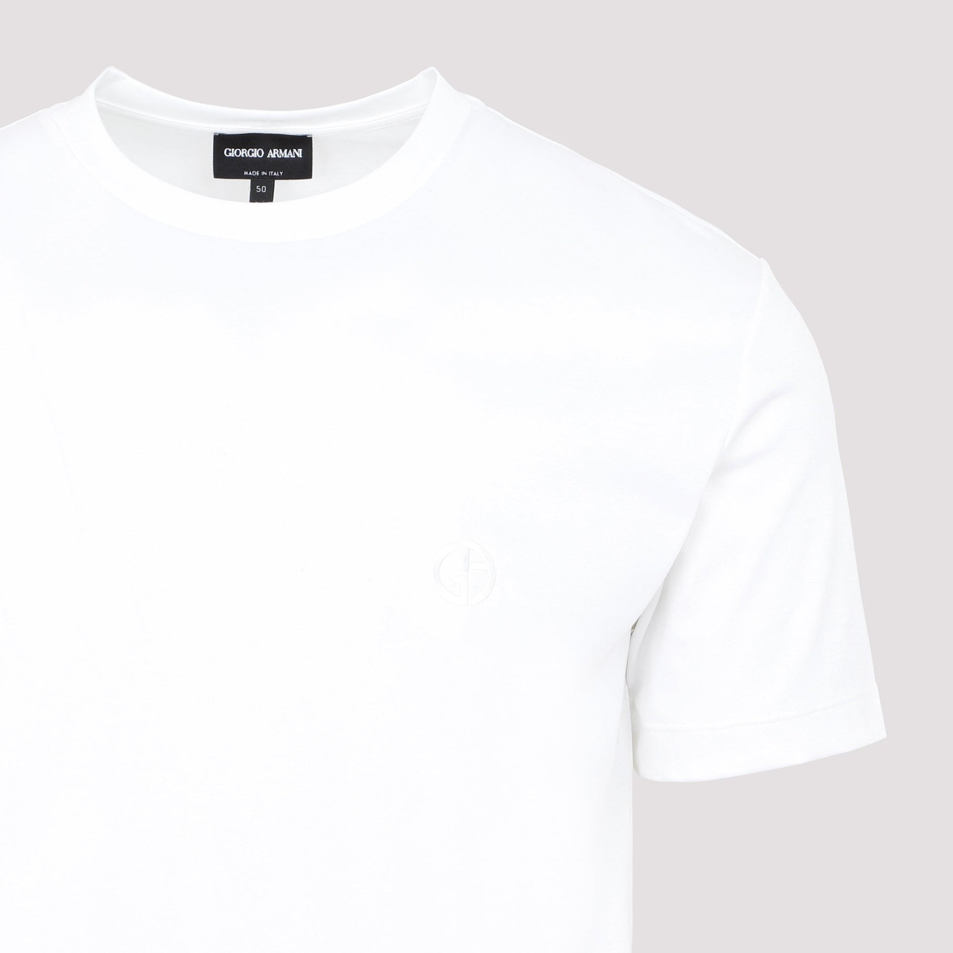 Giorgio Armani Cotton T-Shirt Men GIORGIO ARMANI