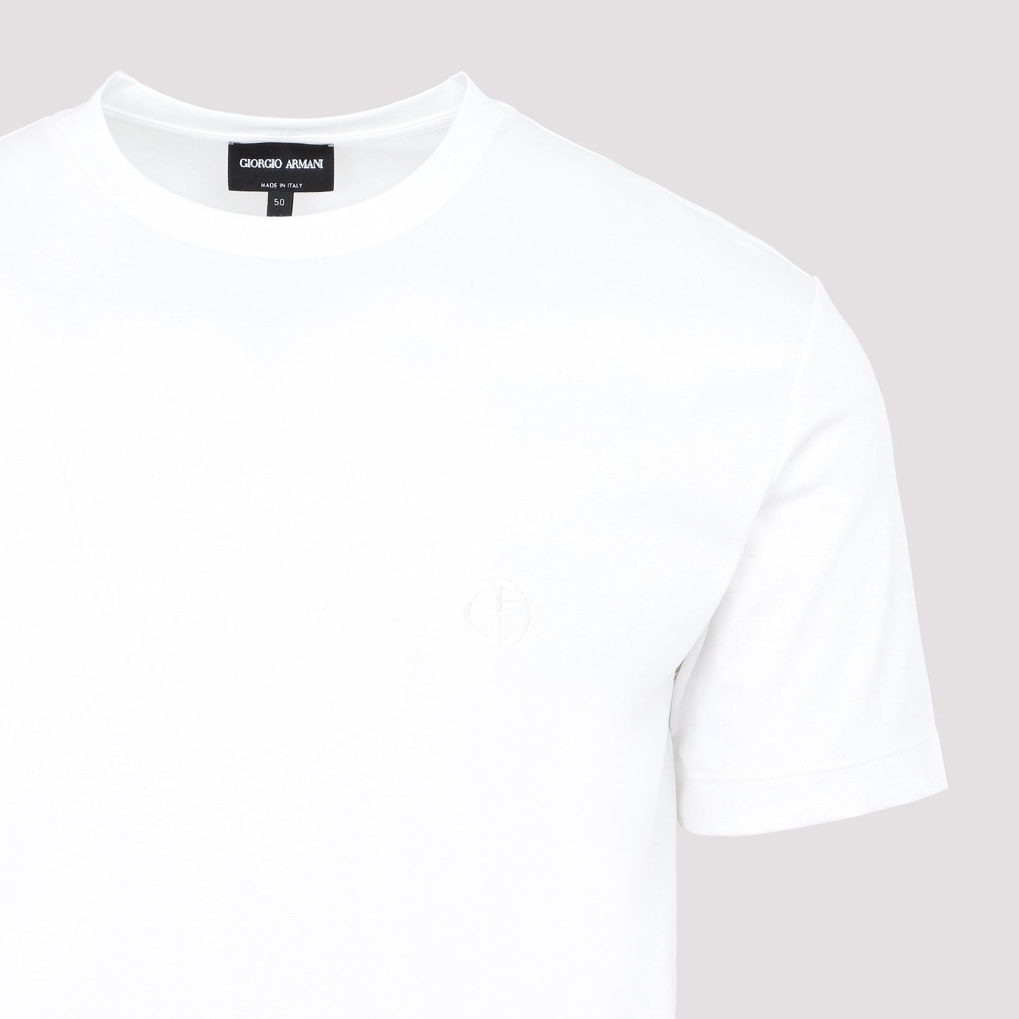 Giorgio Armani Cotton T-Shirt Men GIORGIO ARMANI