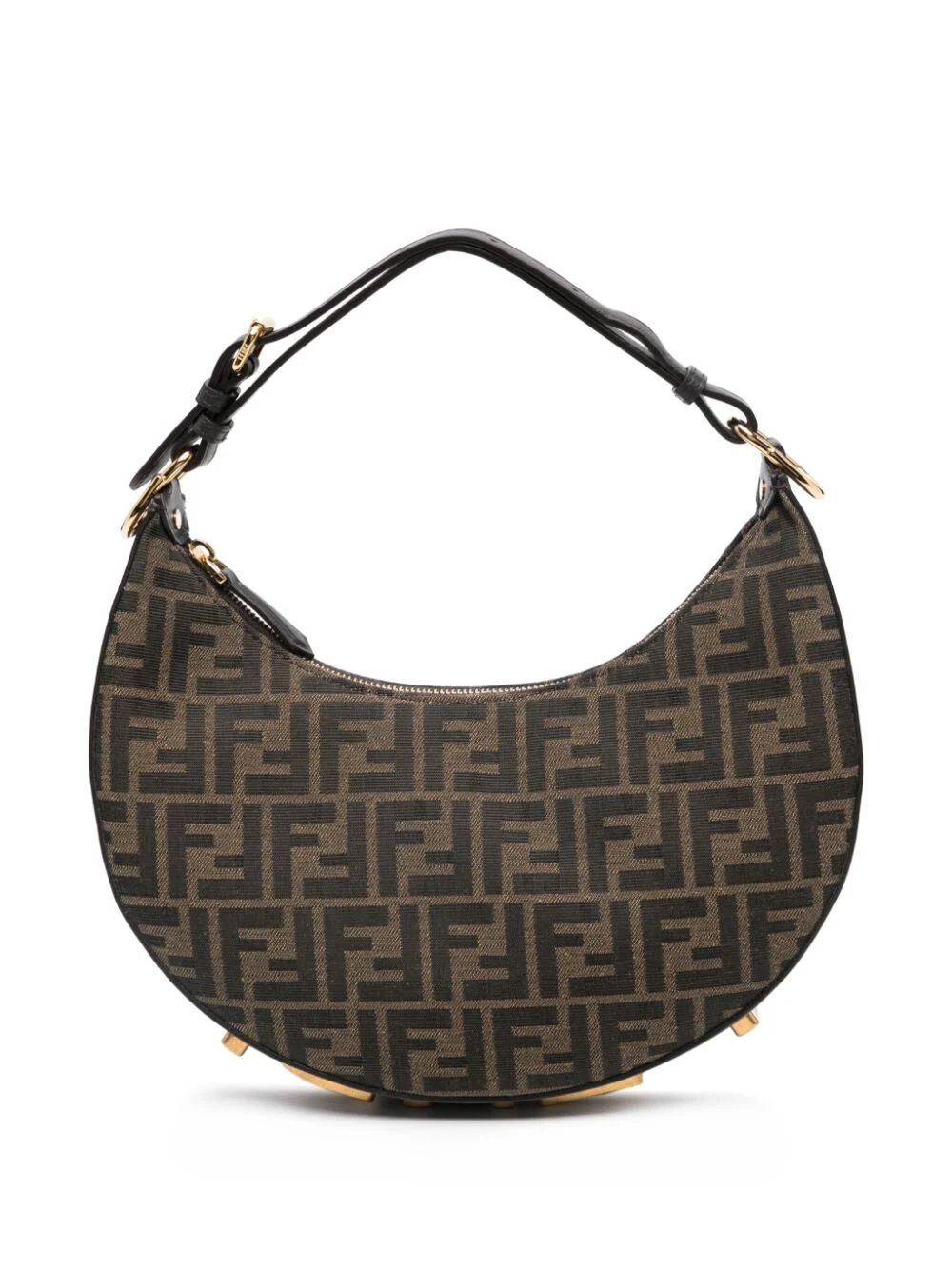 Fendi Women Fendigraphy Small Ff Jacquard Hobo Bag FENDI
