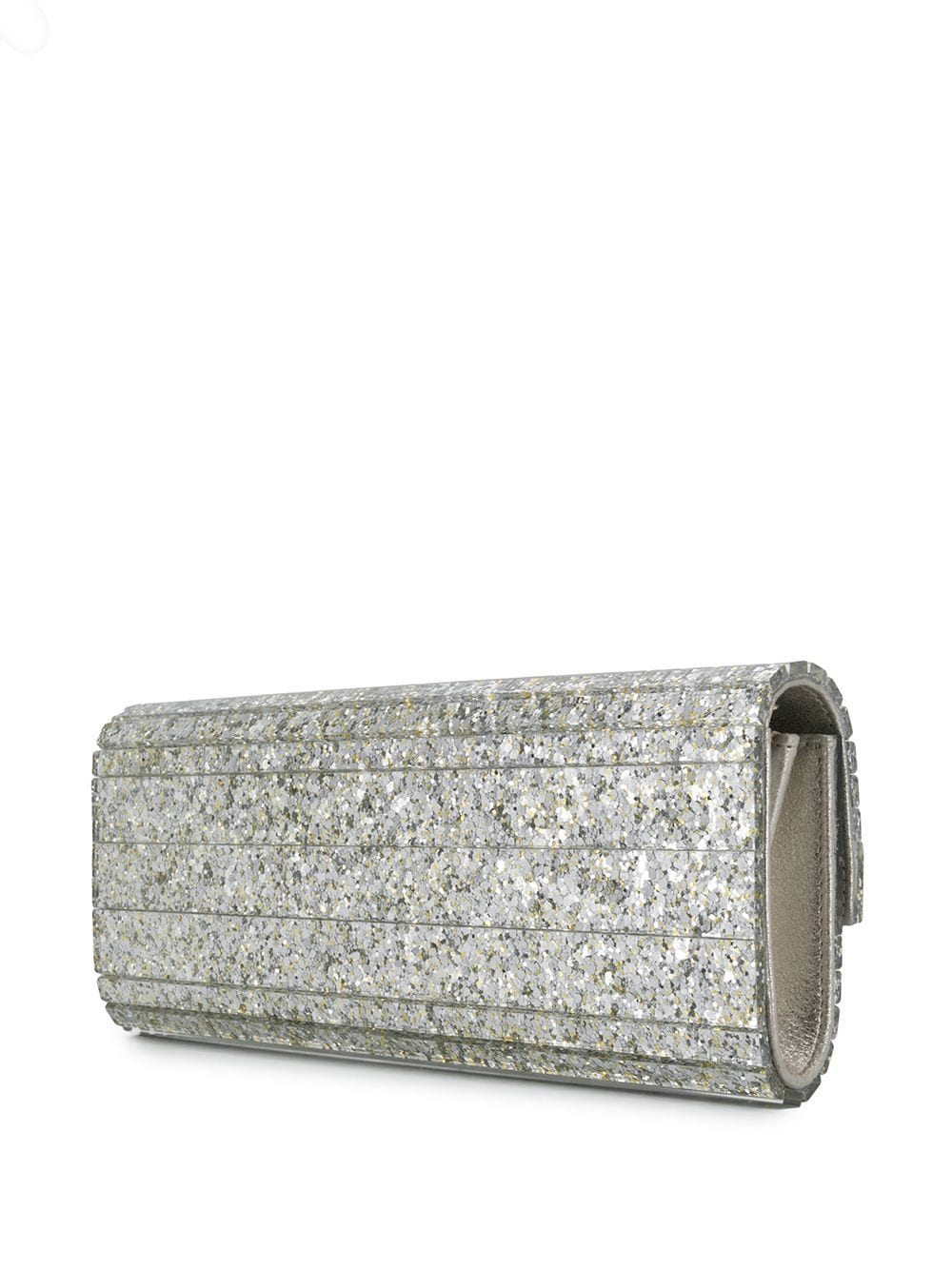 Jimmy Choo Women Sweetie Coarse Glitter Acrylic Clutch Bag JIMMY CHOO