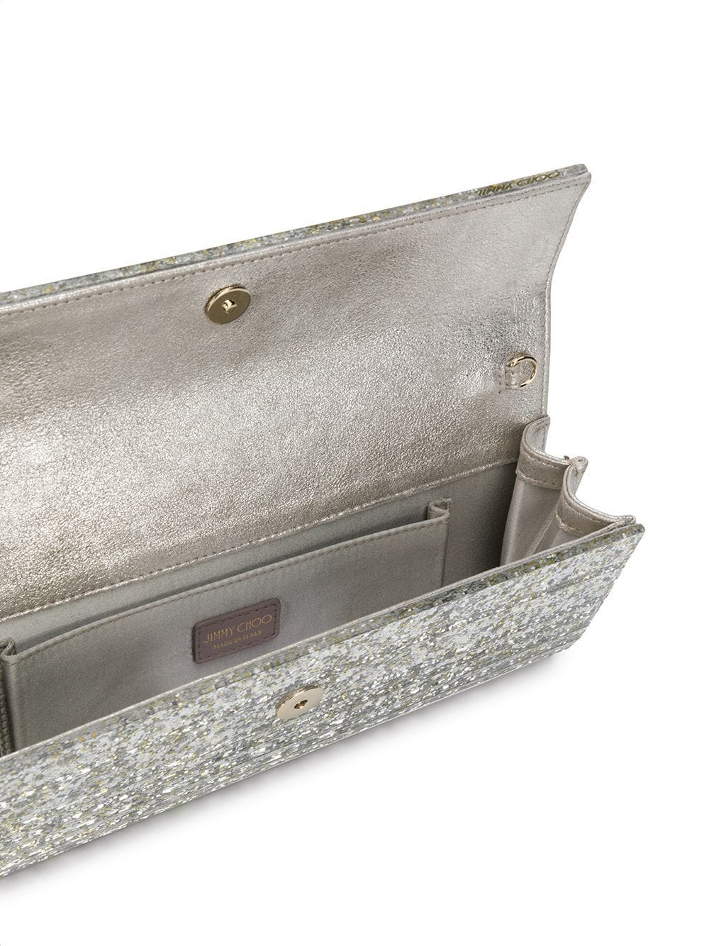 Jimmy Choo Women Sweetie Coarse Glitter Acrylic Clutch Bag JIMMY CHOO