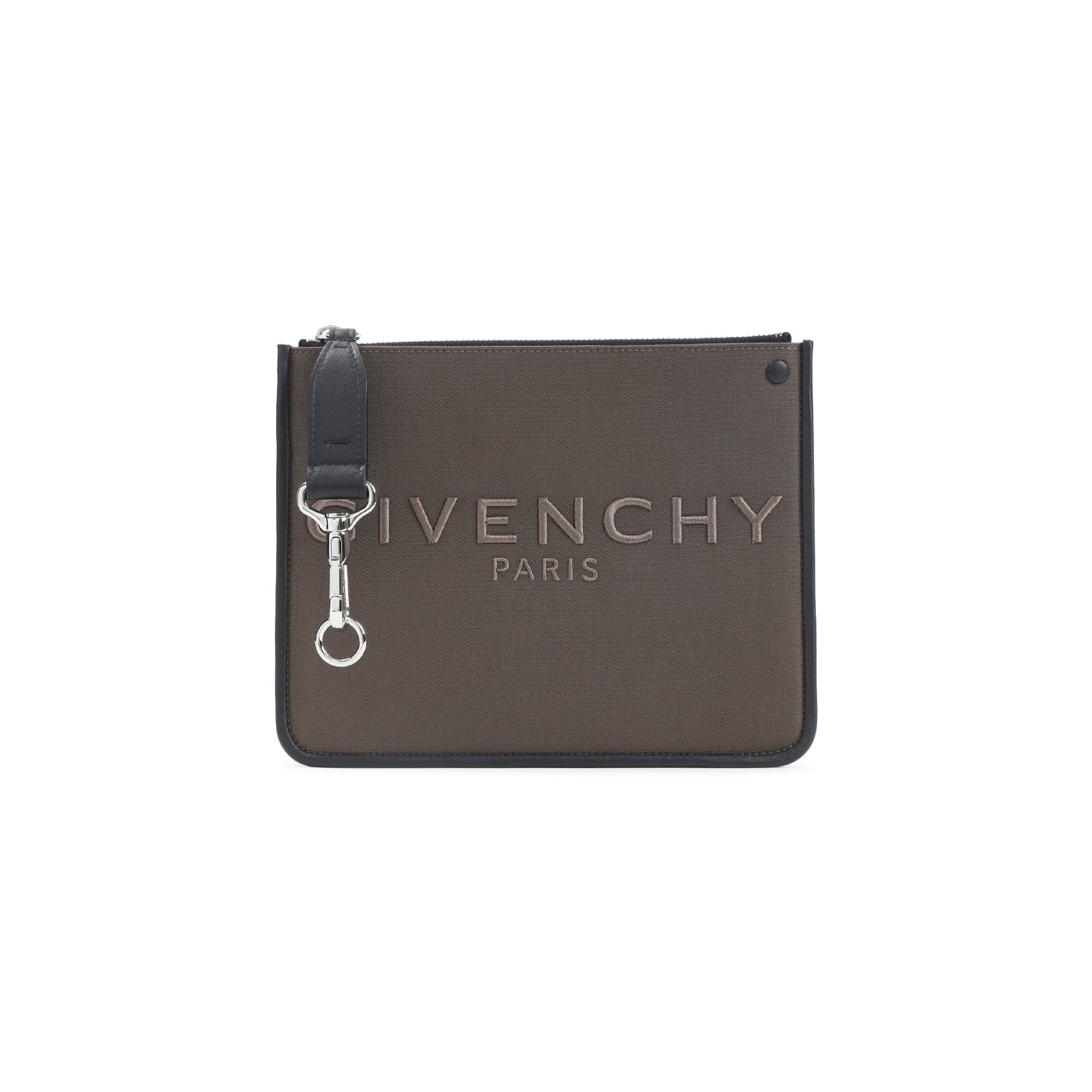 Givenchy Canvas Zipped Pouch Men GIVENCHY