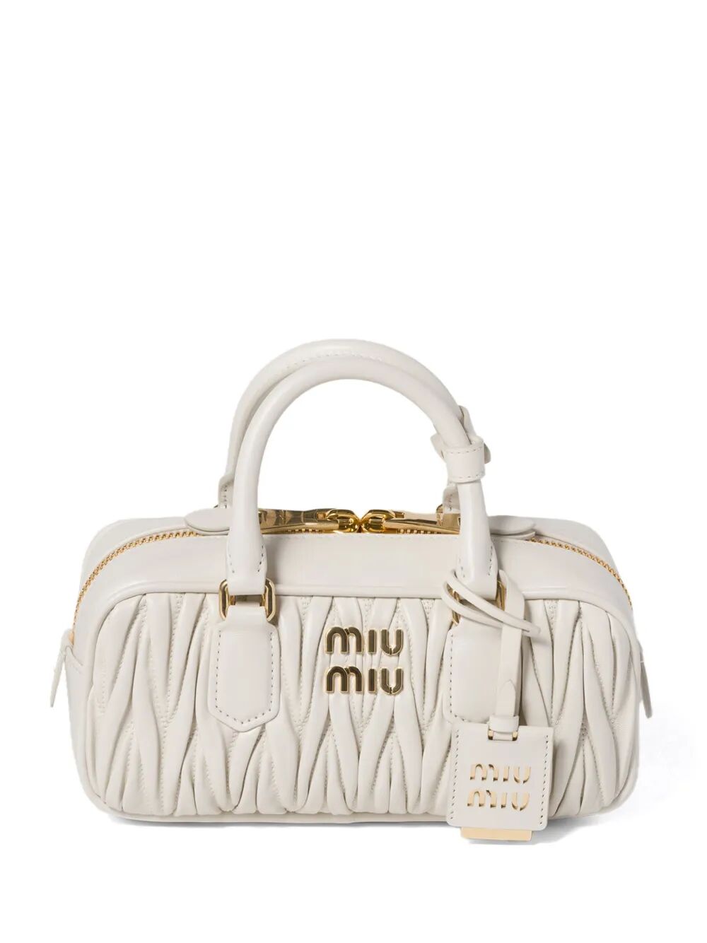 Miu Miu Women Arcadie Regular Matelassé Nappa Leather Bag MIU MIU
