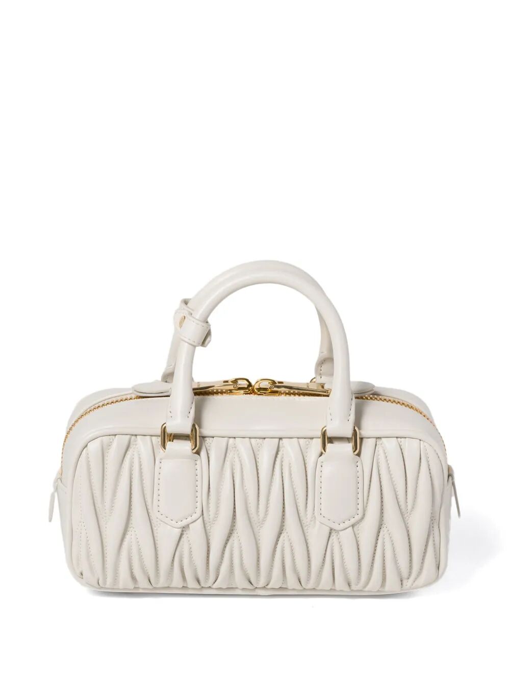 Miu Miu Women Arcadie Regular Matelassé Nappa Leather Bag MIU MIU