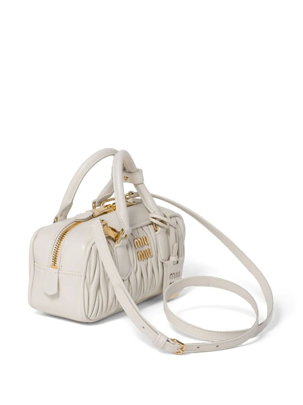 Miu Miu Women Arcadie Regular Matelassé Nappa Leather Bag MIU MIU