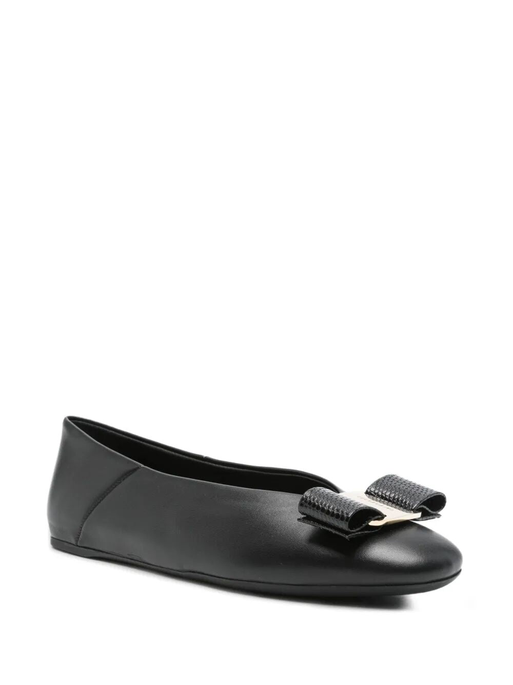Ferragamo Women Nappa Leather Vanna Ballerinas FERRAGAMO